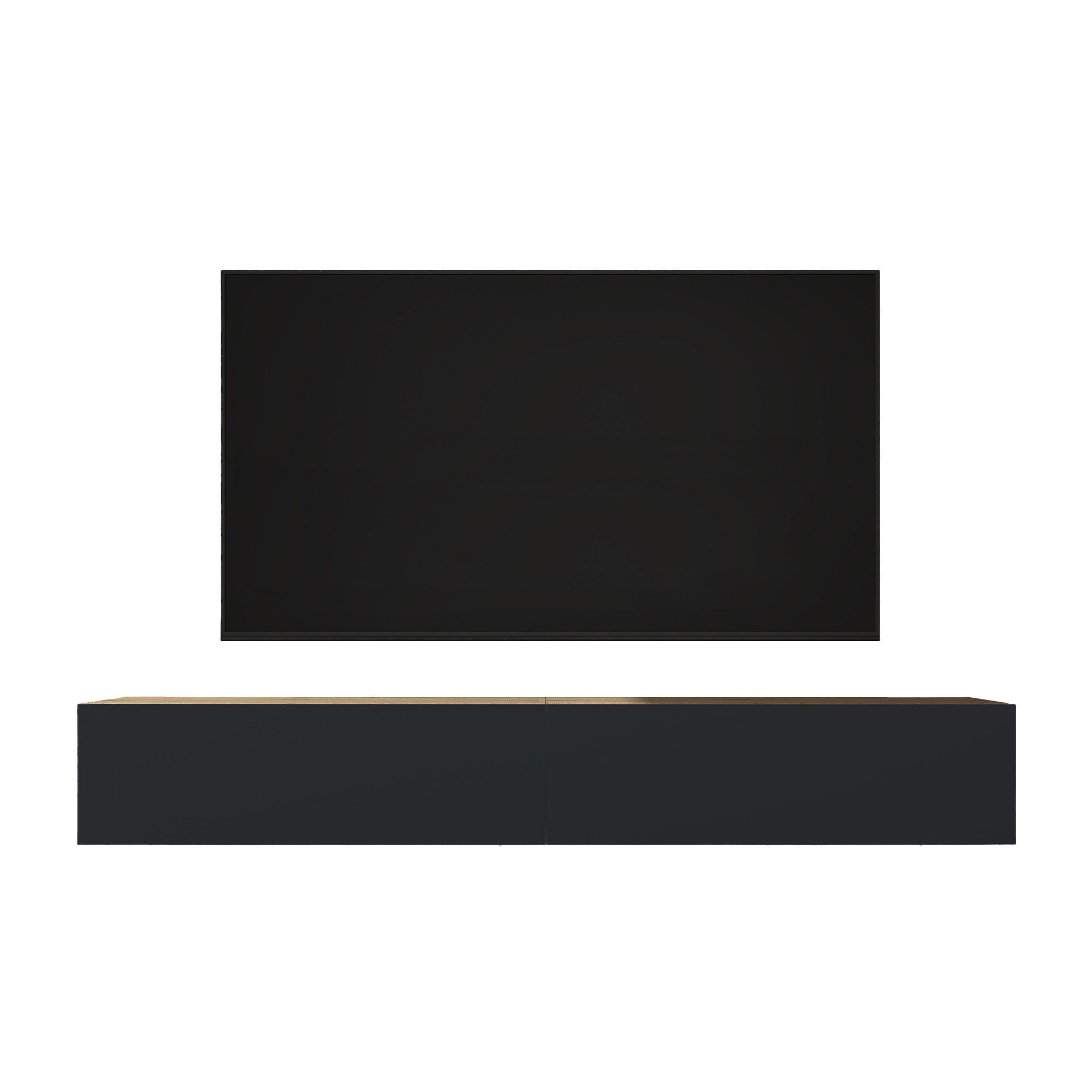 doporro TV-Board TV-schrank Fernsehschrank Low-Board TV-Tisch Wand-hängend günstig online kaufen