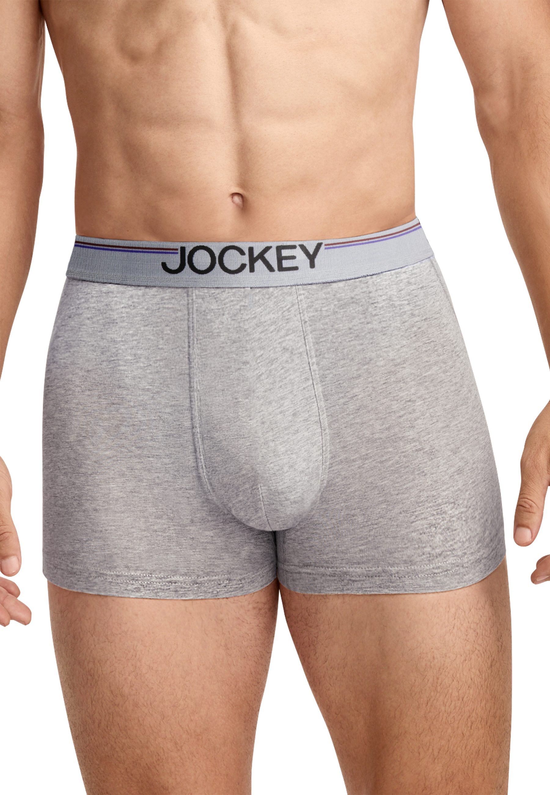 Jockey Boxer Cotton Stretch (3er Pack) atmungsaktiv, passgenauer Stretch