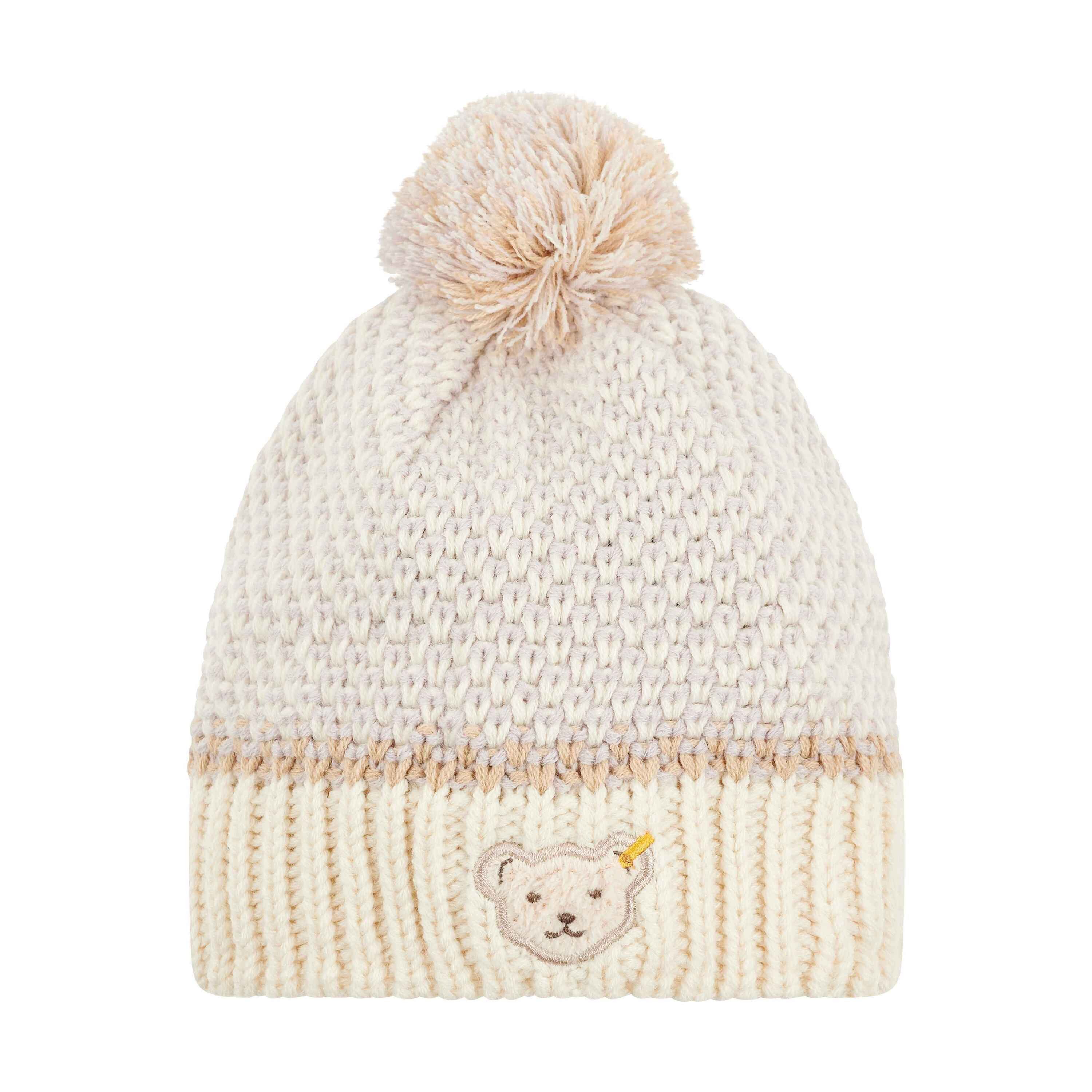 Steiff Strickmütze Mütze Bohemian, gefüttert