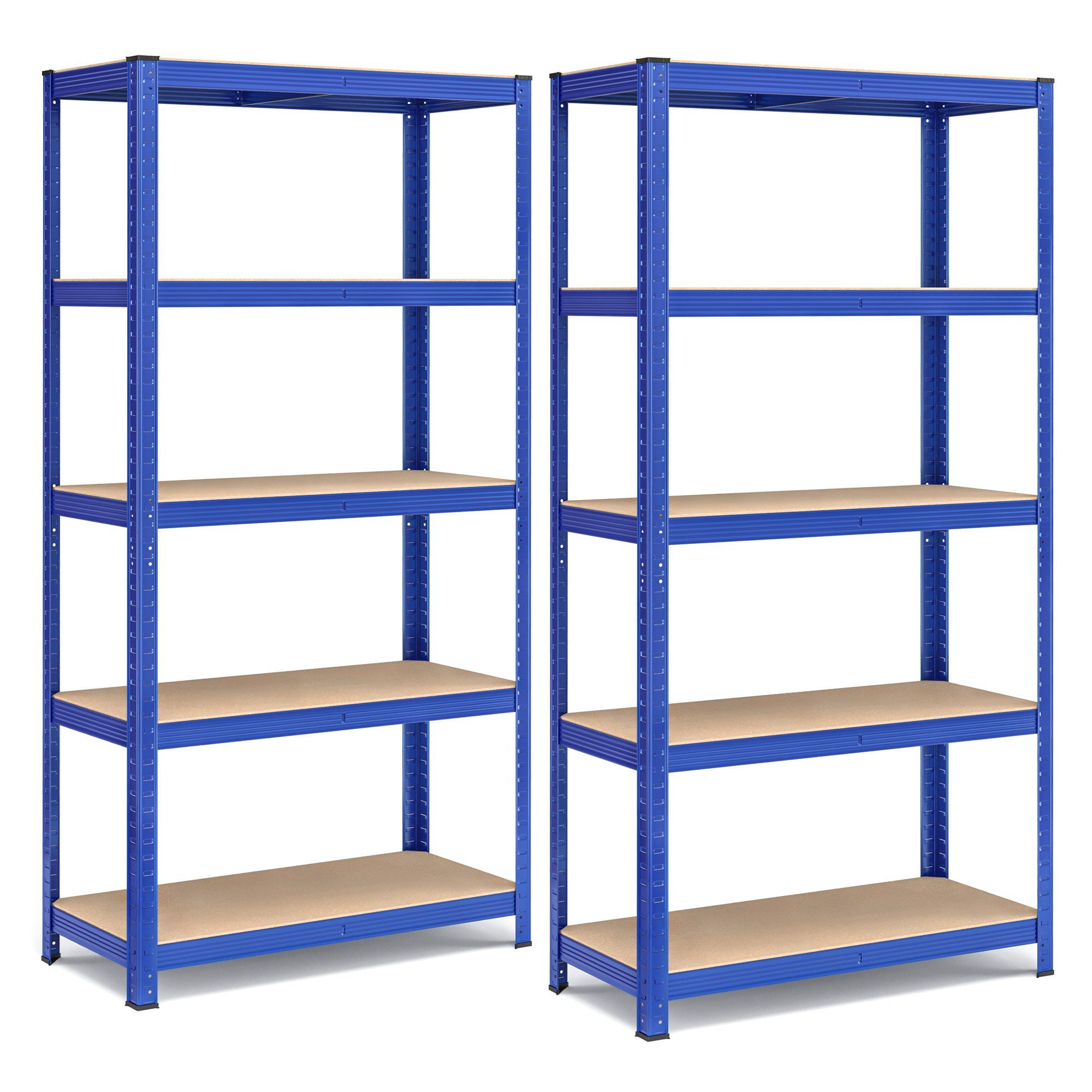 SONGMICS Schwerlastregal Lagerregale, 2-tlg., 80 x 90 x 40 cm, bis 875 kg b günstig online kaufen