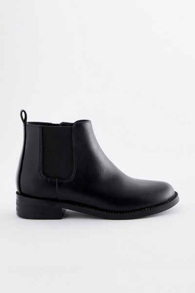 Next Niedrige Chelsea-Stiefeletten, weite Passform Chelseaboots (1-tlg)