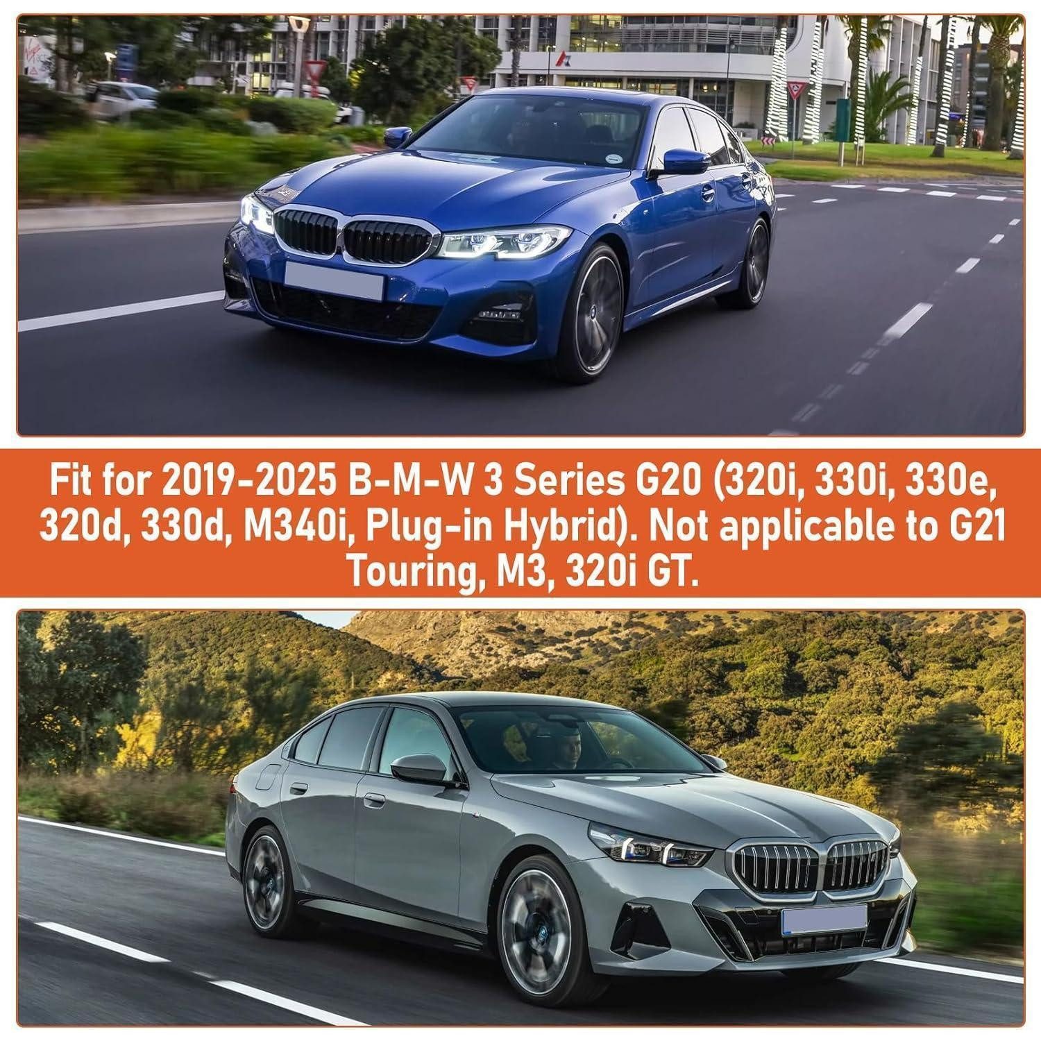 LuxusKollektion Autoplane Autoabdeckung wasserdicht Vollgarage UV Schutz für BMW 3er 2019-2025