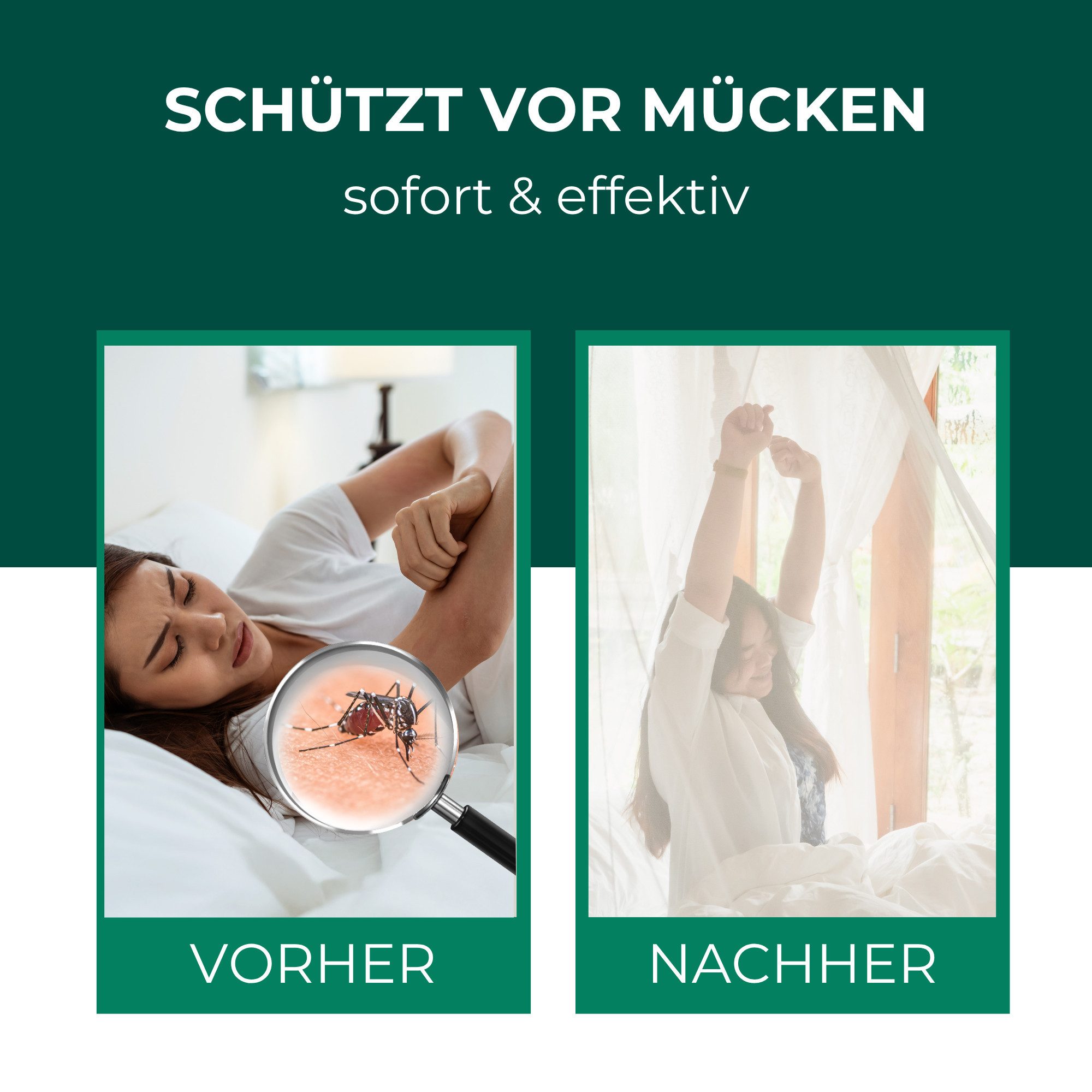 Silberkraft Betthimmel Moskitonetz mit Haken fürs Bett, Reisen, Outdoor und Camping (1-tlg), mit Haken; mit Tragebeutel und Reisverschluss