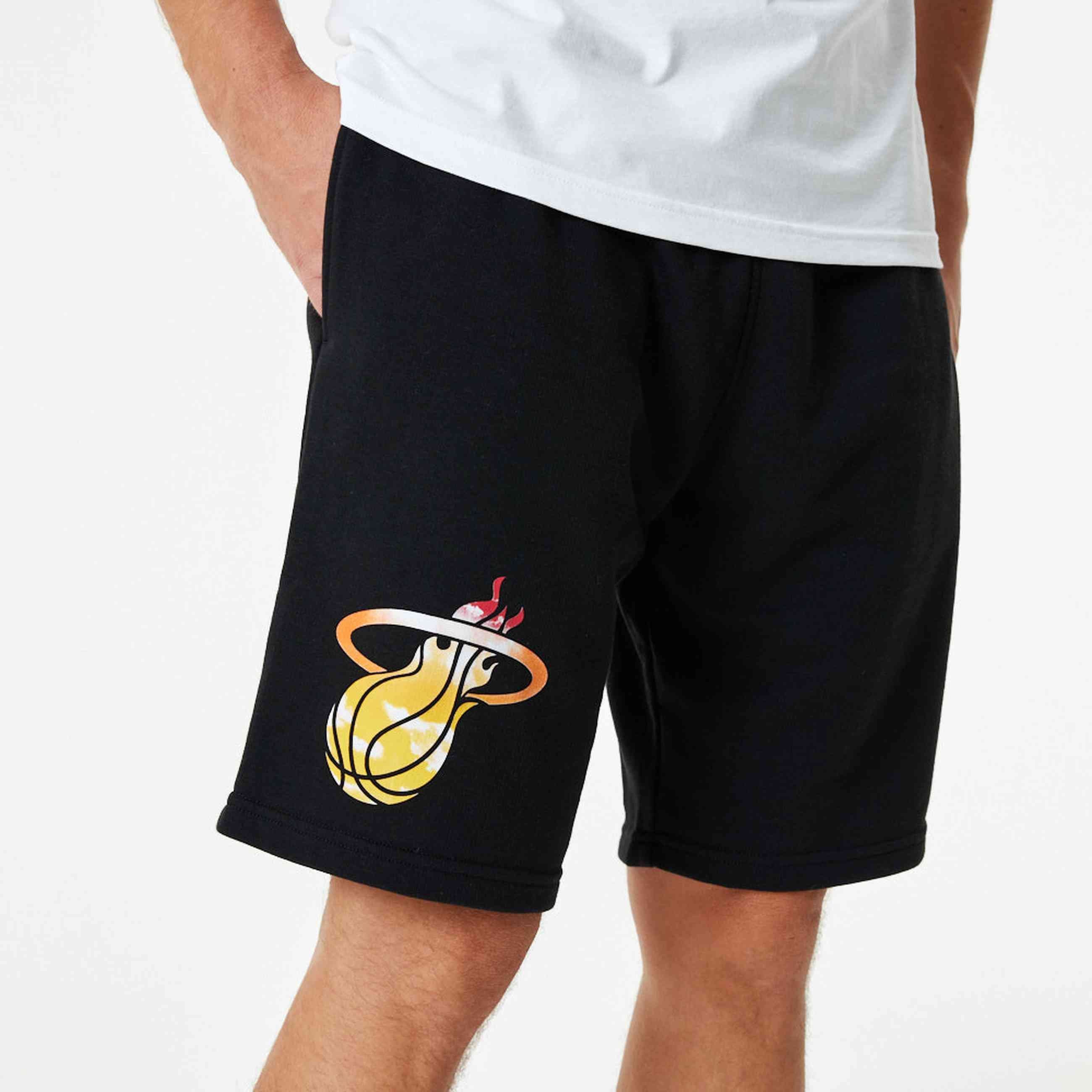 Shorts Heat Era New NBA Print Sky Miami