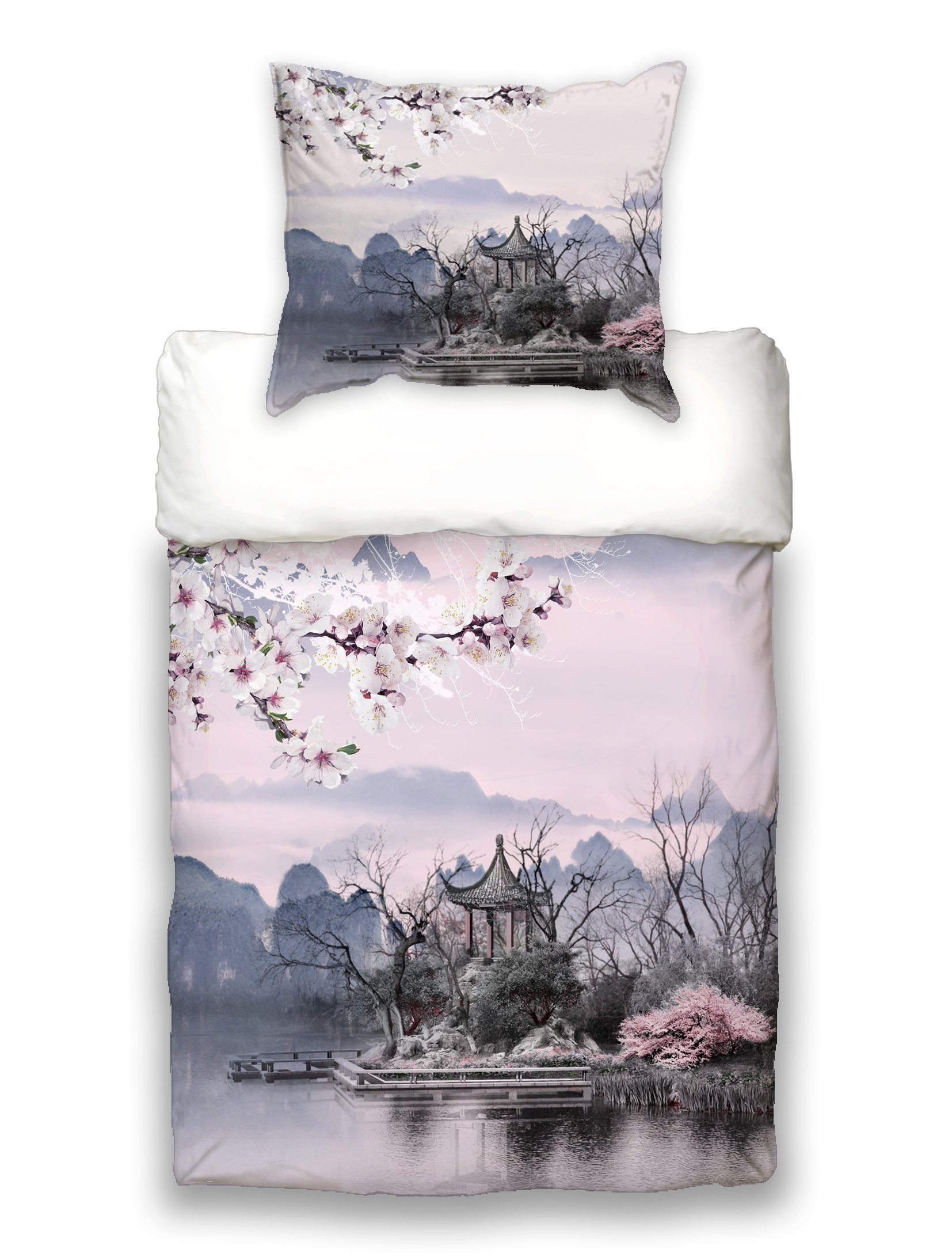 beties Bettwäsche Hanami, Baumwolle, Japan Wende-Bettwäsche günstig online kaufen