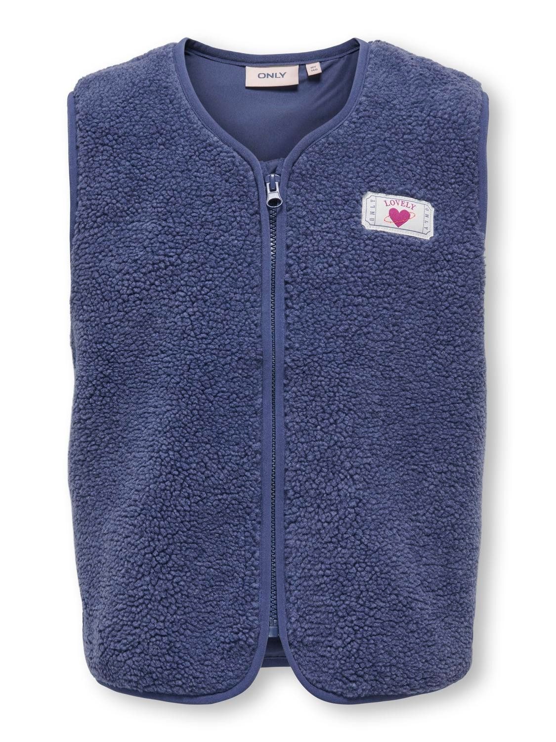 KIDS ONLY Plüschweste Kogbaby Life Teddy Zip Vest Fr Pnt
