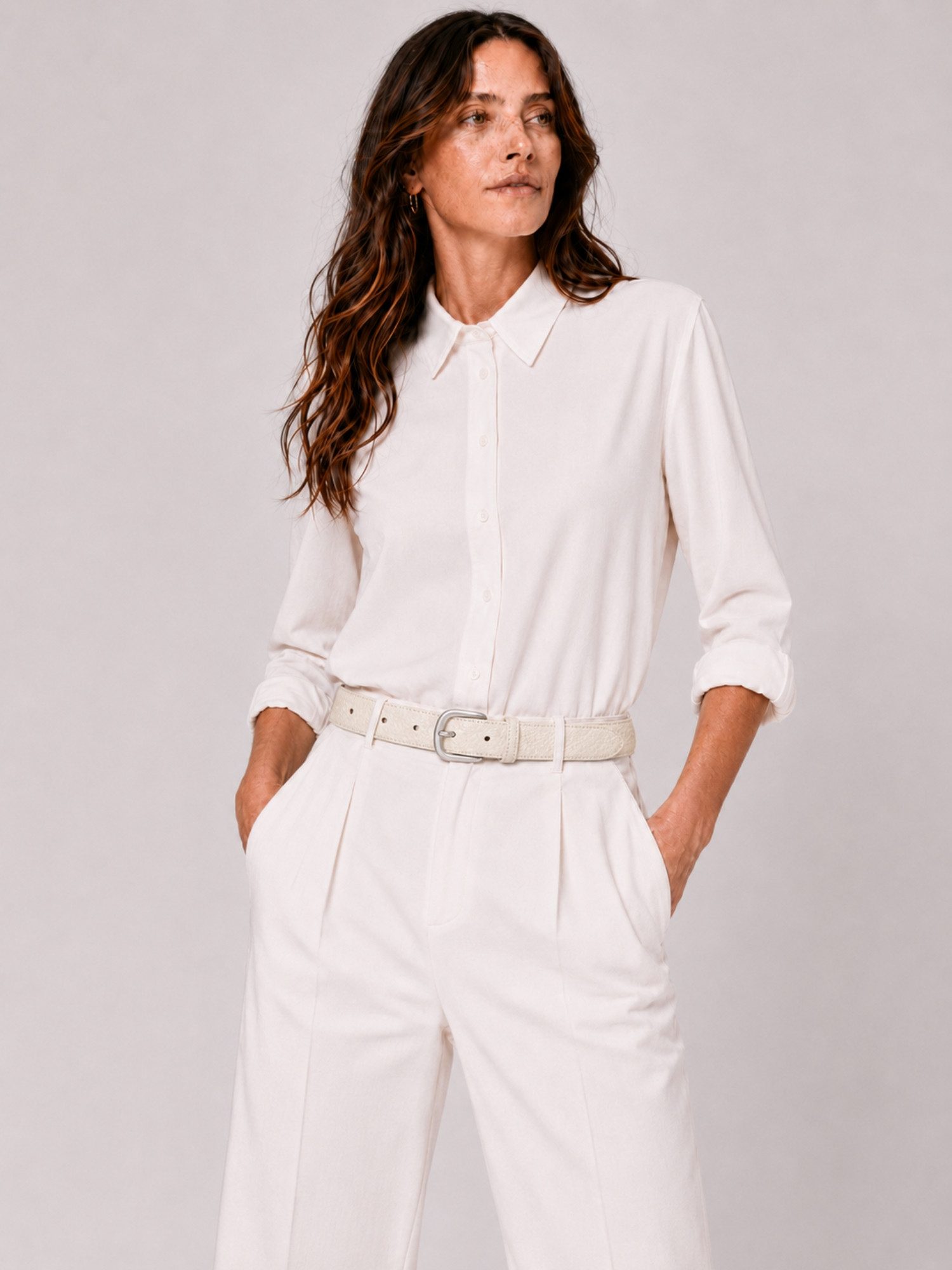 Adel Bags Ledergürtel Damen Gürtel, 3 cm Breit, verschiedene Farben,Hergestellt in Italien – Bild 3 von 4