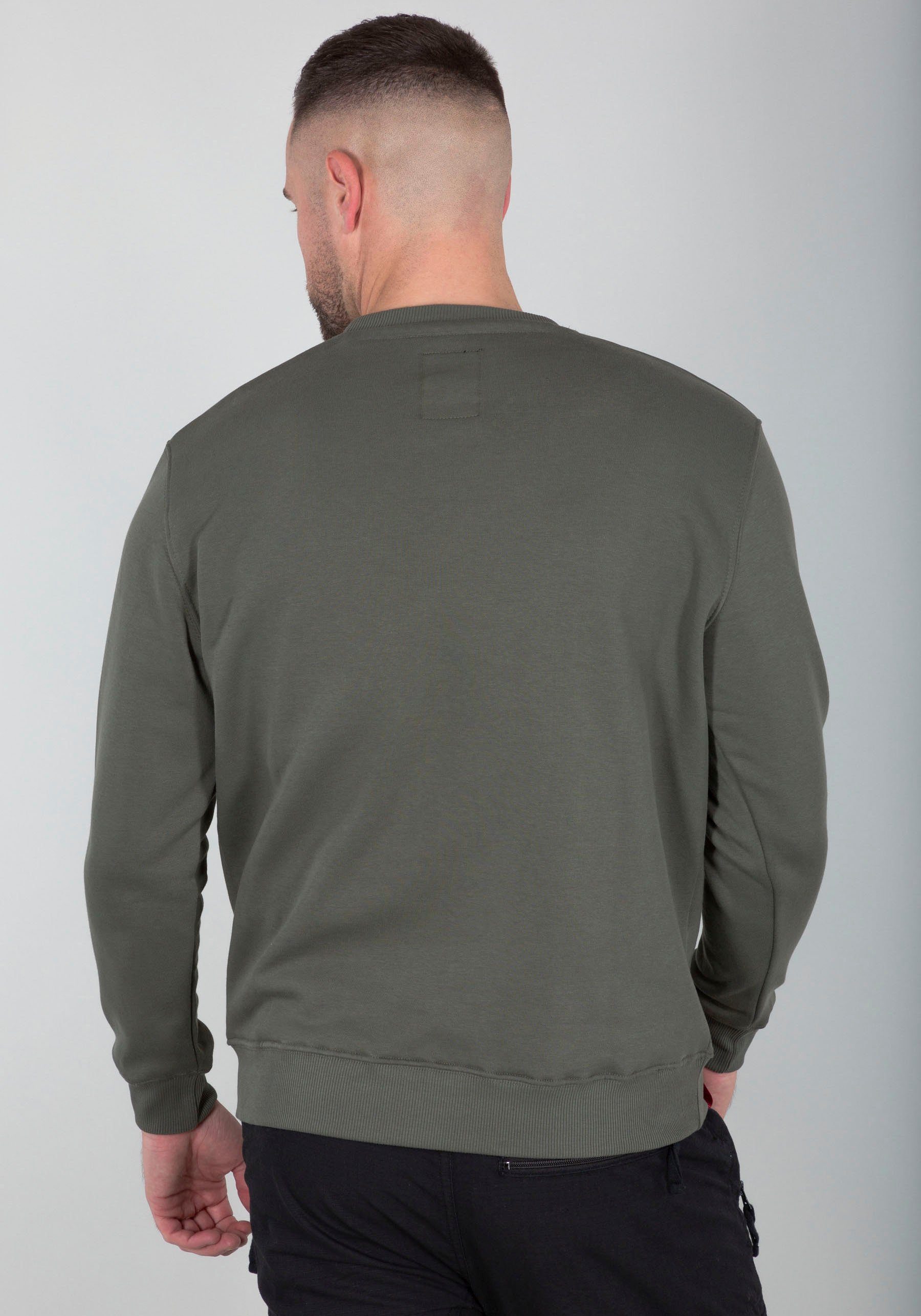 Alpha Industries Sweatshirt olive Basic Sweater dark