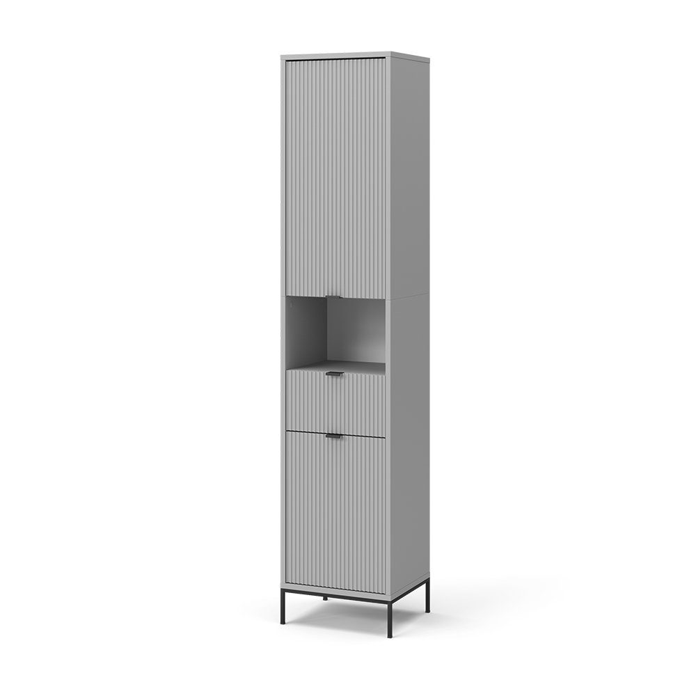 Vicco Hochschrank Eliza, Grau, 40 x günstig online kaufen