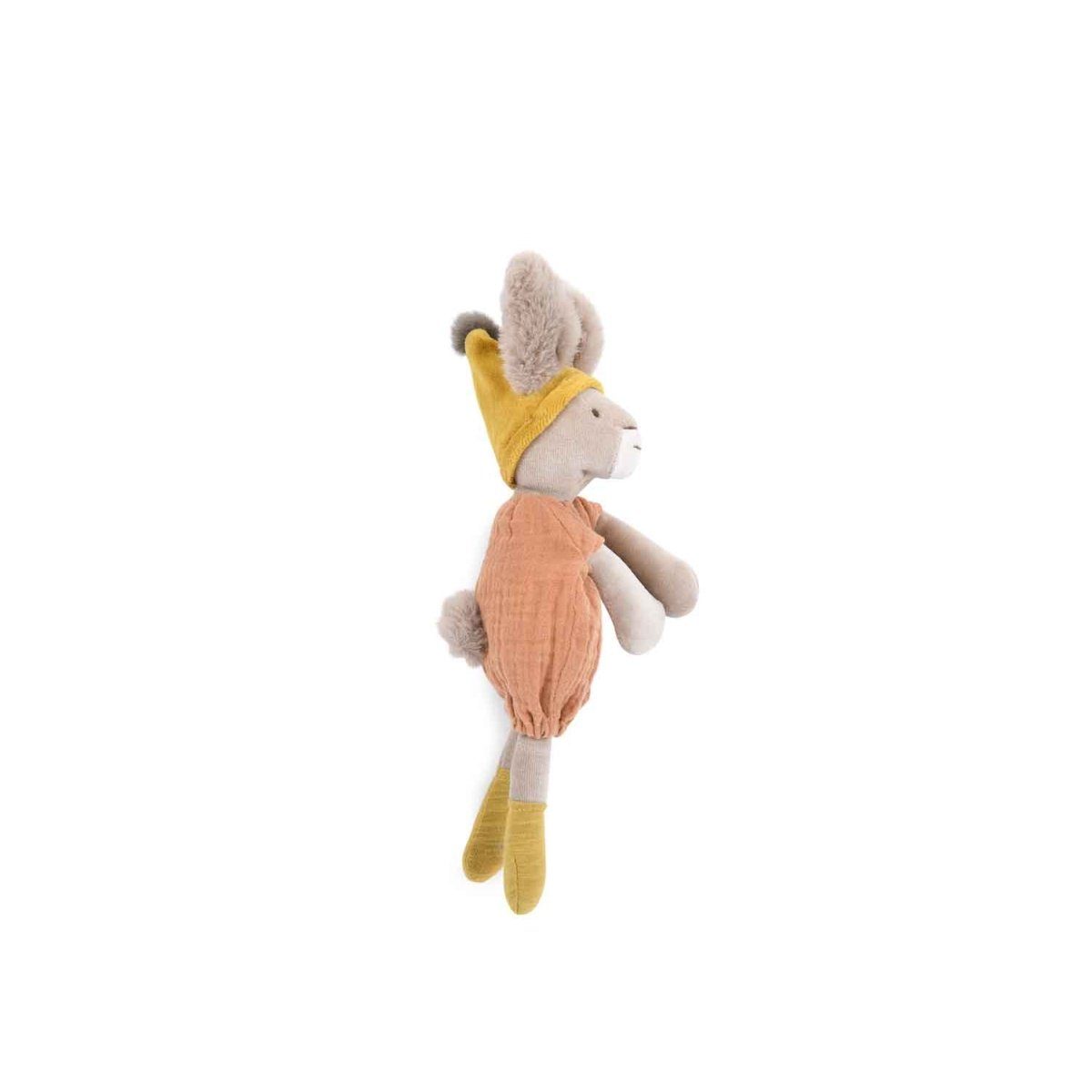 Moulin Roty Kuscheltier Trois Lapins Kleiner Hase 32cm Plüschtier Stofftier Kaninchen