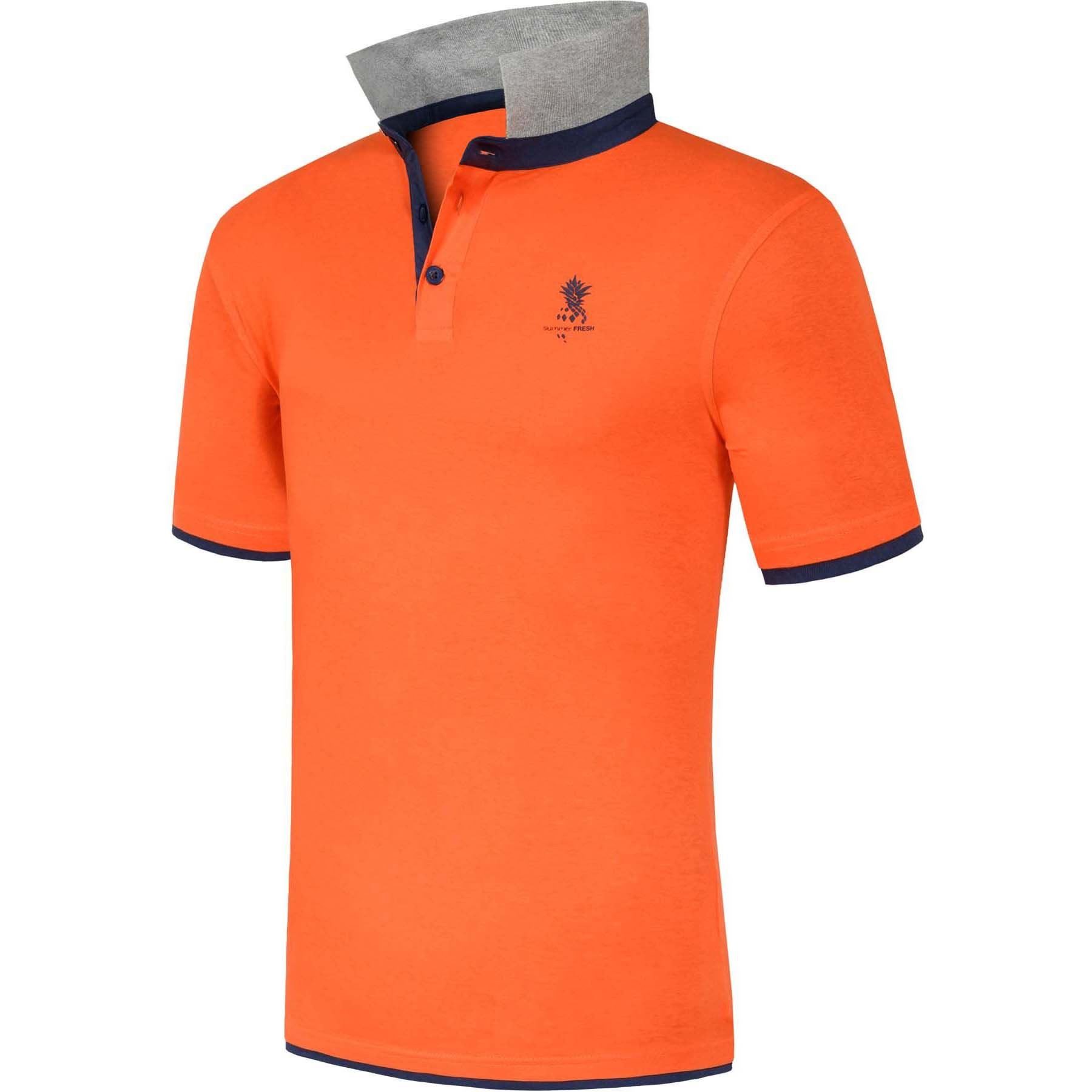 Poloshirt KEYS, F361 - Herren, orange, L