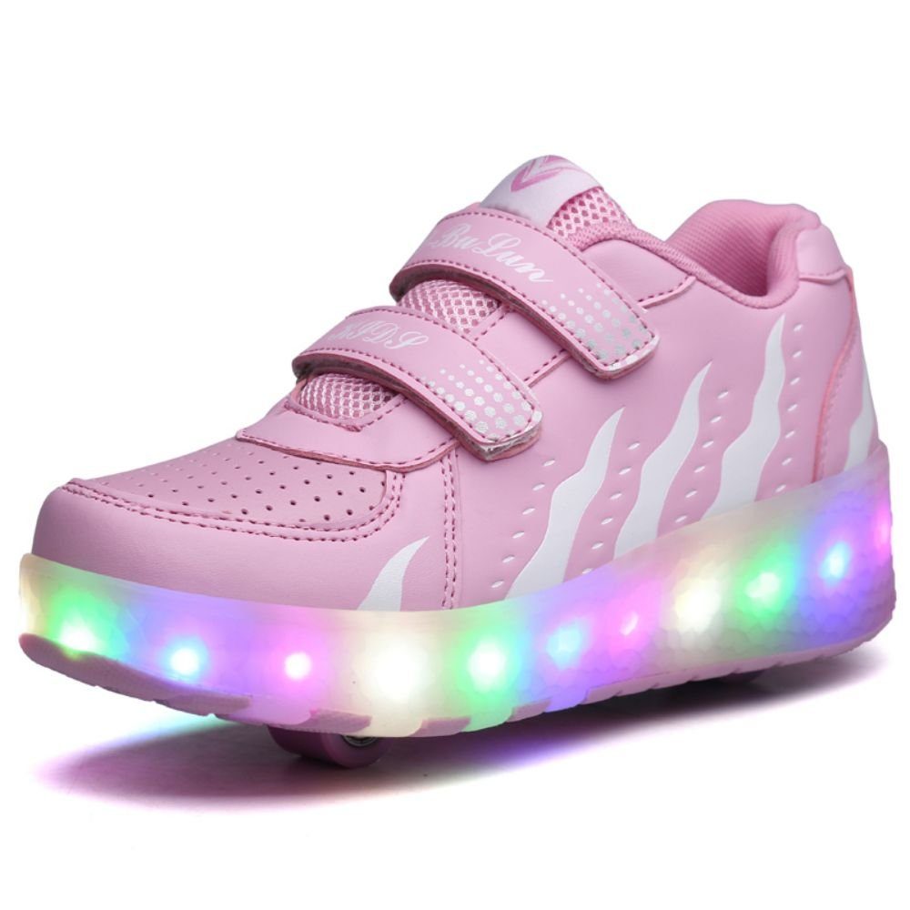 HUSKSWARE Rollschuhe, (Rollschuhe, Wiederaufladbare LED-Rollschuhe für Kinder), Wiederaufladbare LED-Rollschuhe für Kinder