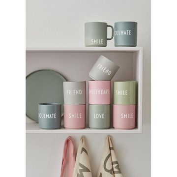 Design Letters Tasse Becher Favourite Cup Sweetheart Rosa