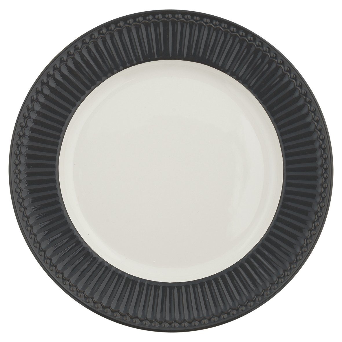 Greengate Тарілка обідня Alice Тарілка обідня dark grey 26,5 cm