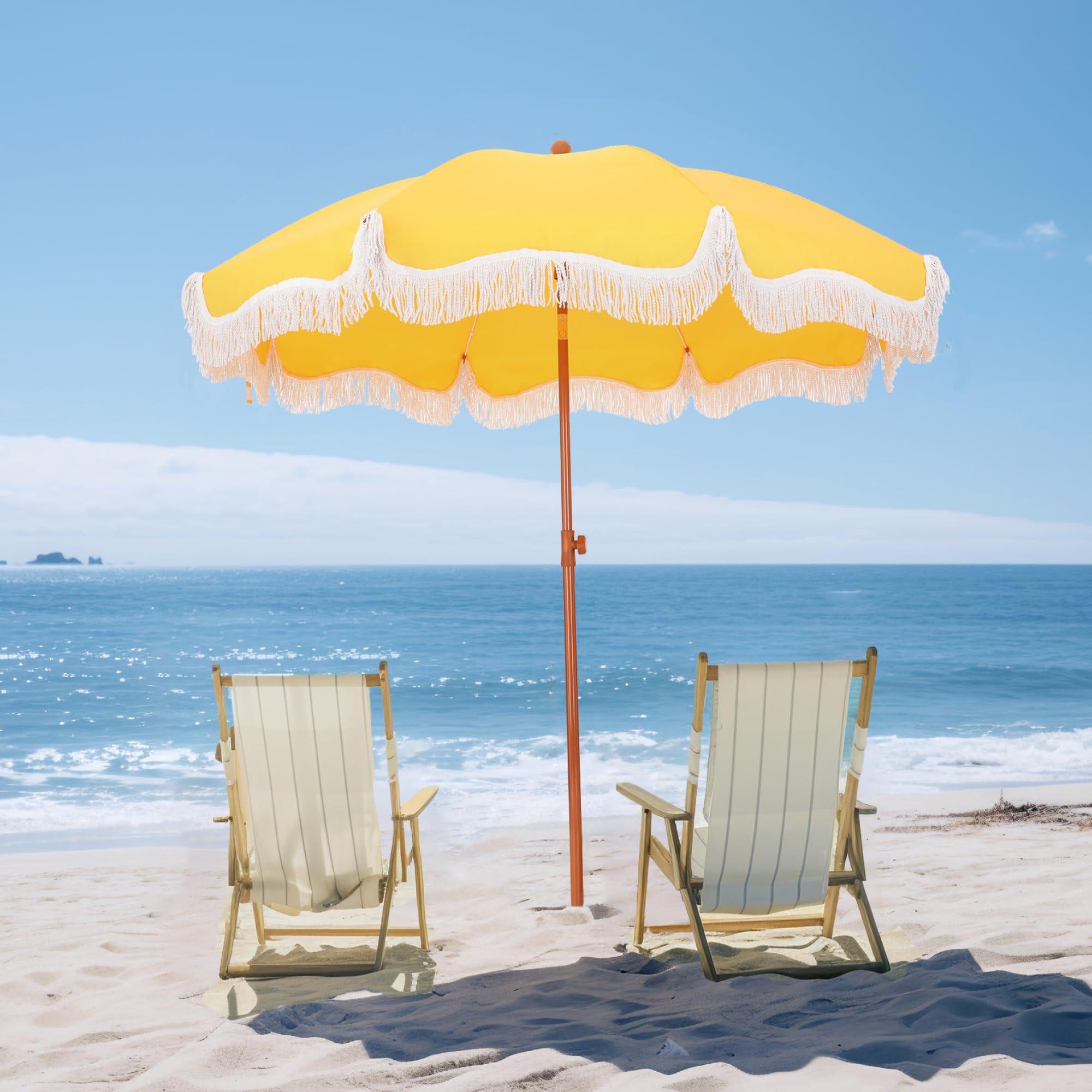 PHI VILLA Sonnenschirm, ideal für Strand- günstig online kaufen