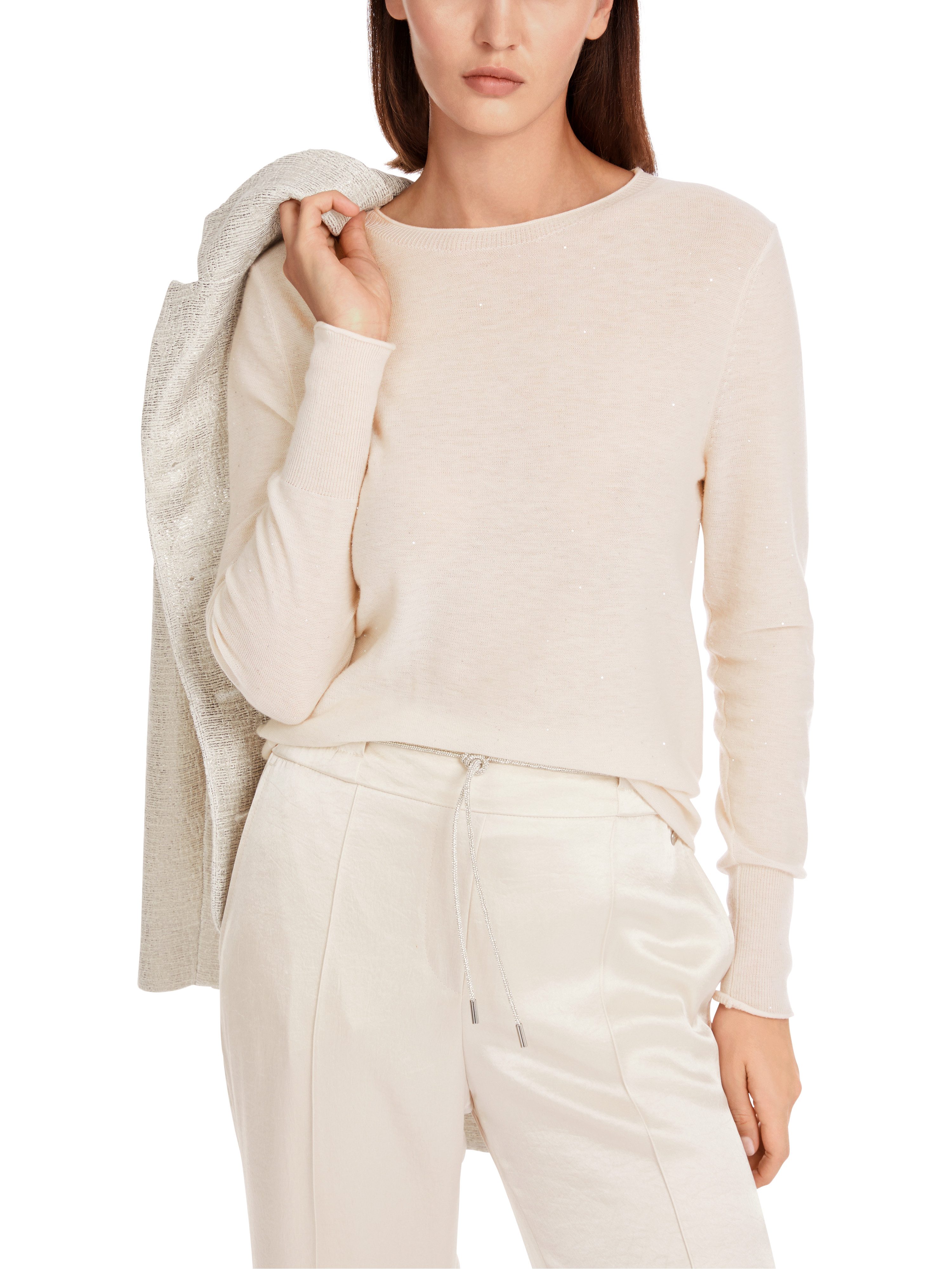 Wollpullover "Noble Neutrals" Premium Damenmode