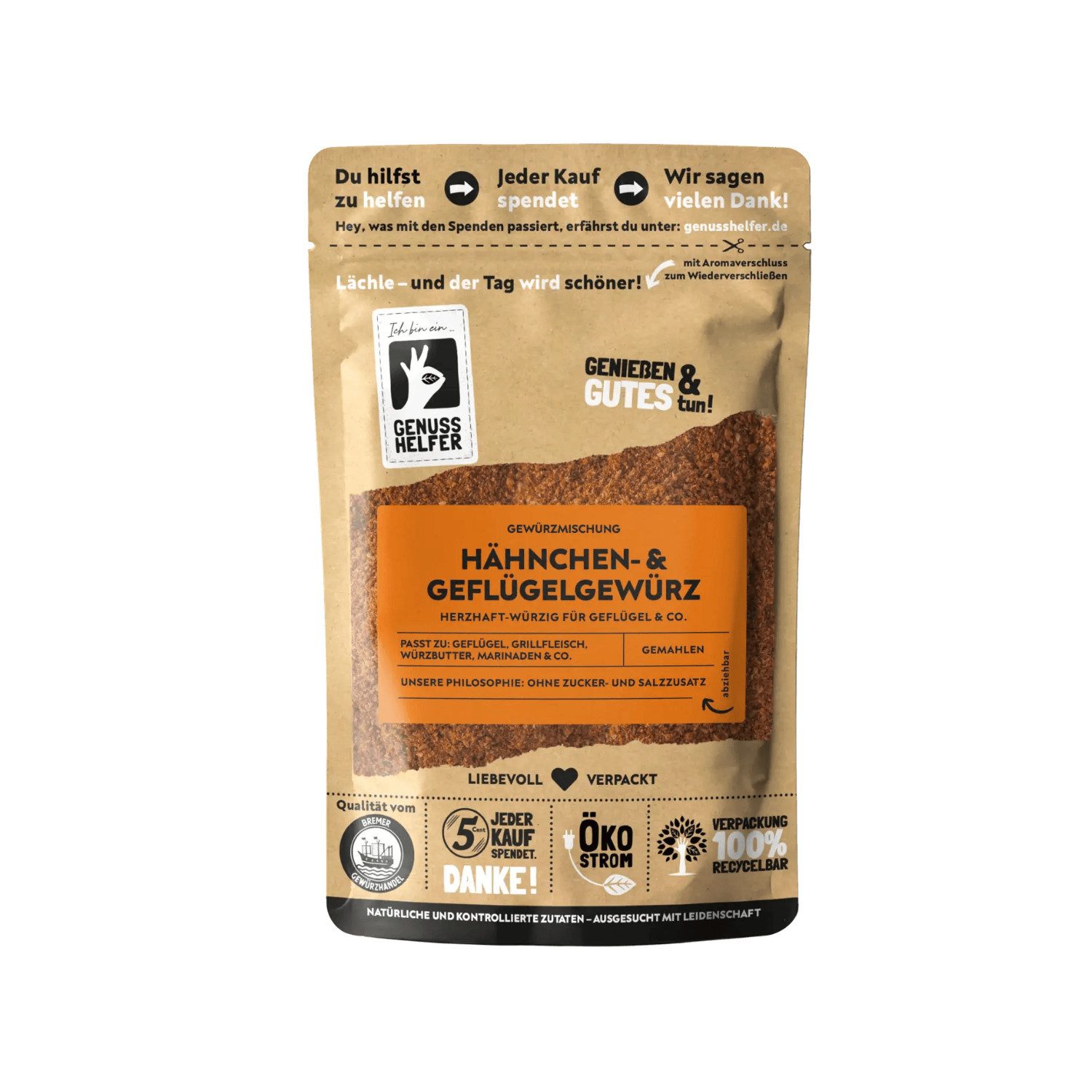 Bremer Gewürzhandel Gewürz Hähnchengewürz, gemahlen, 100 g