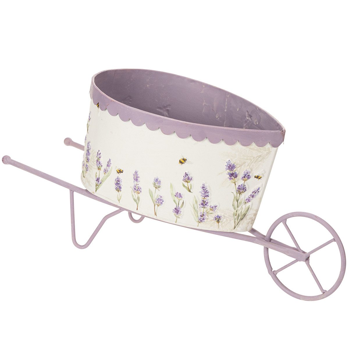 Florists Products Gartenfigur Vintage Schubkarre Blumentopf für romantische Dekorationen