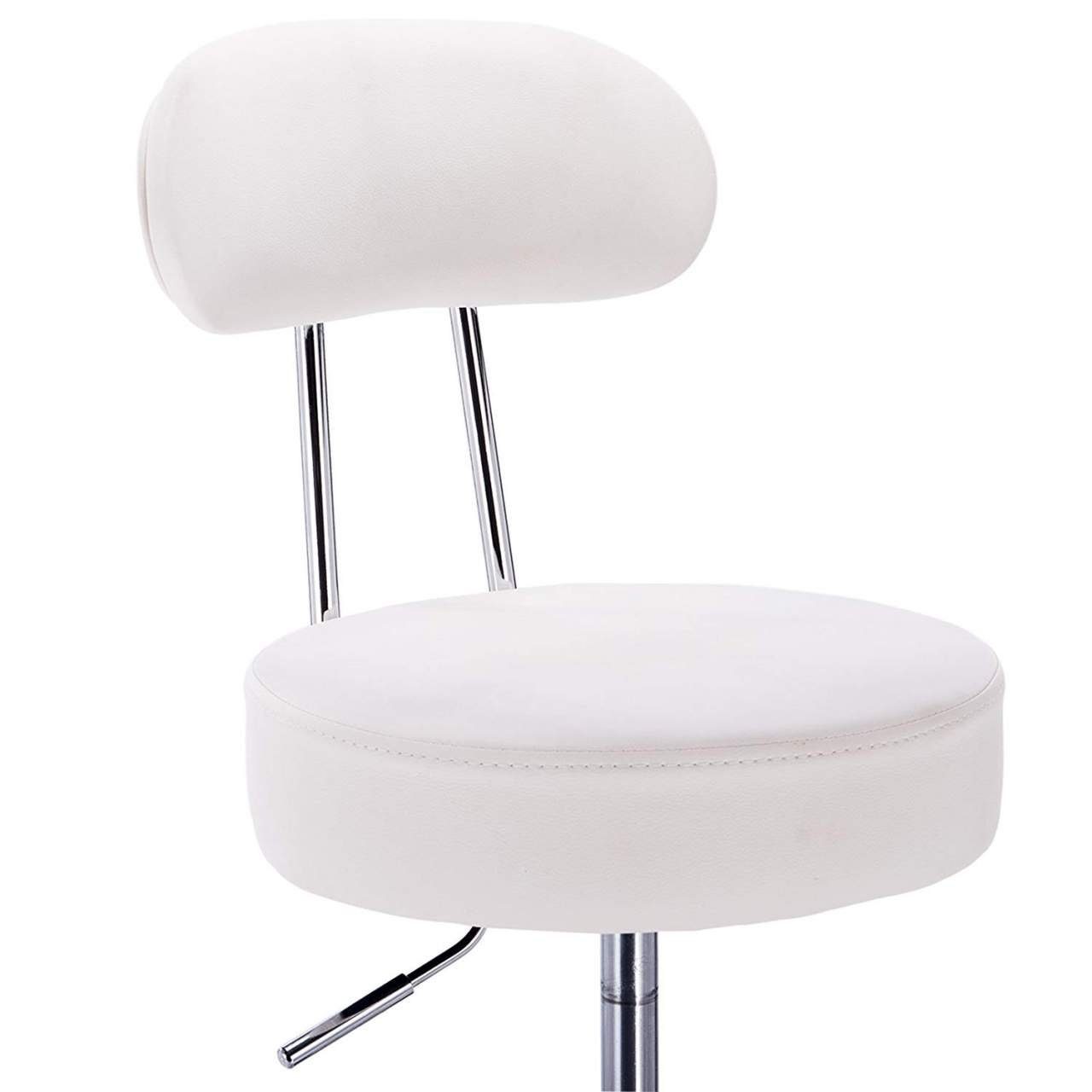 Woltu Bürostuhl (1 St), Rollhocker Drehstuhl, mit Lehne höhenverstellbar günstig online kaufen