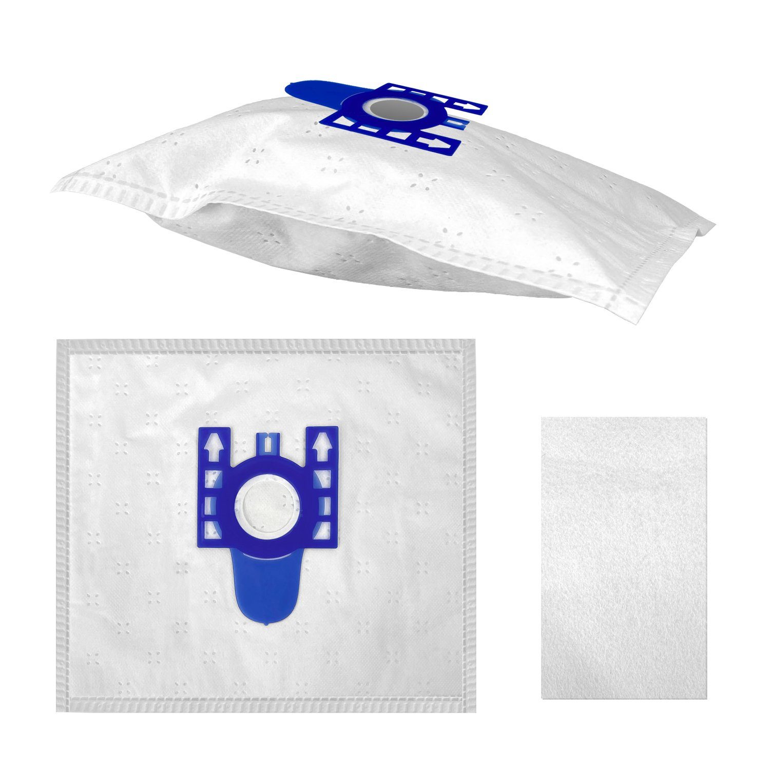 ARLI Staubsaugerbeutel 20x Staubsaugerbeutel, passend für Miele, 20 St., Miele Classic C1 EcoLine Staubsauger Beutel + Filter