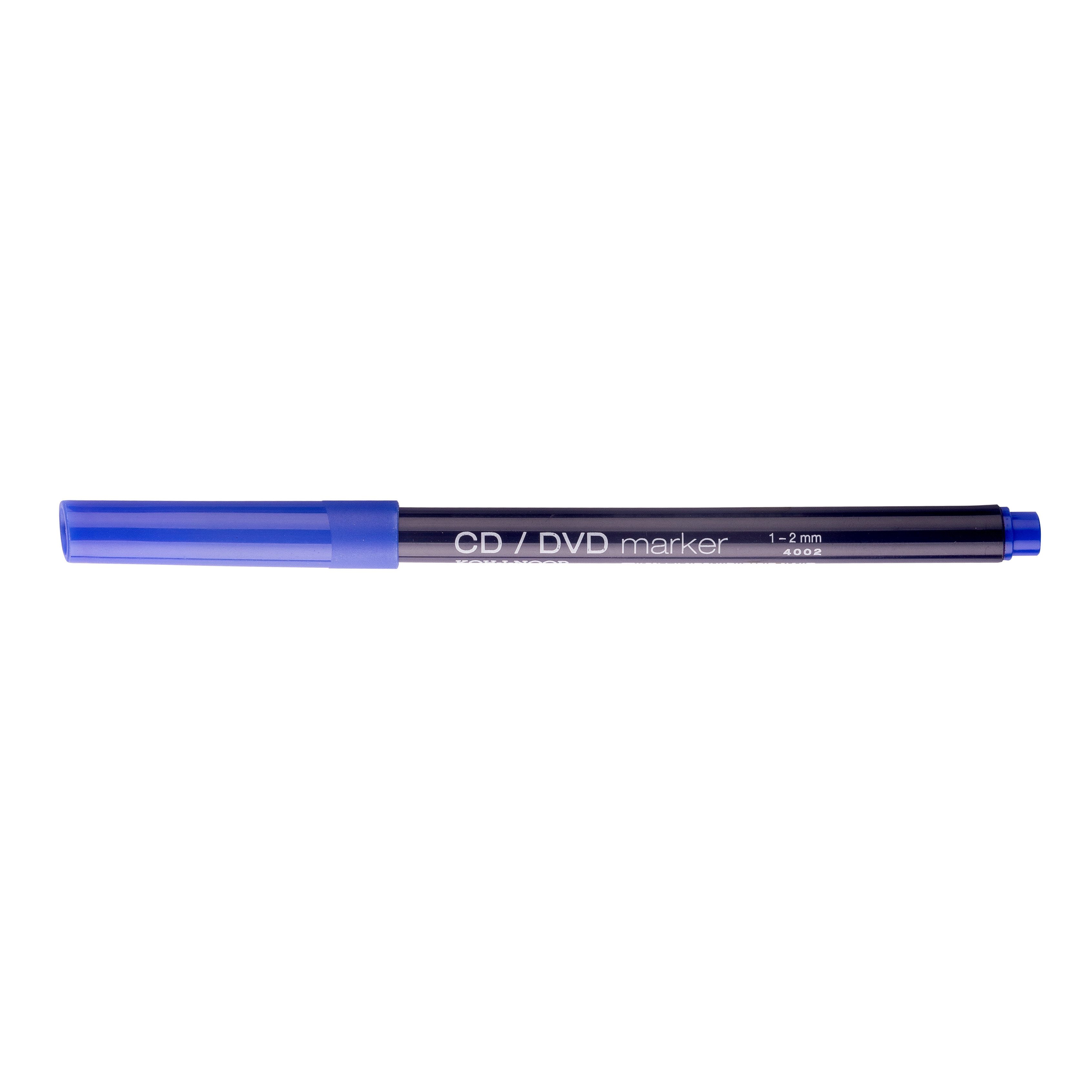 KOH-I-NOOR Marker KOH Marker CD / DVD / Blu-ray 4002 Rundspitze 1-2 mm blau