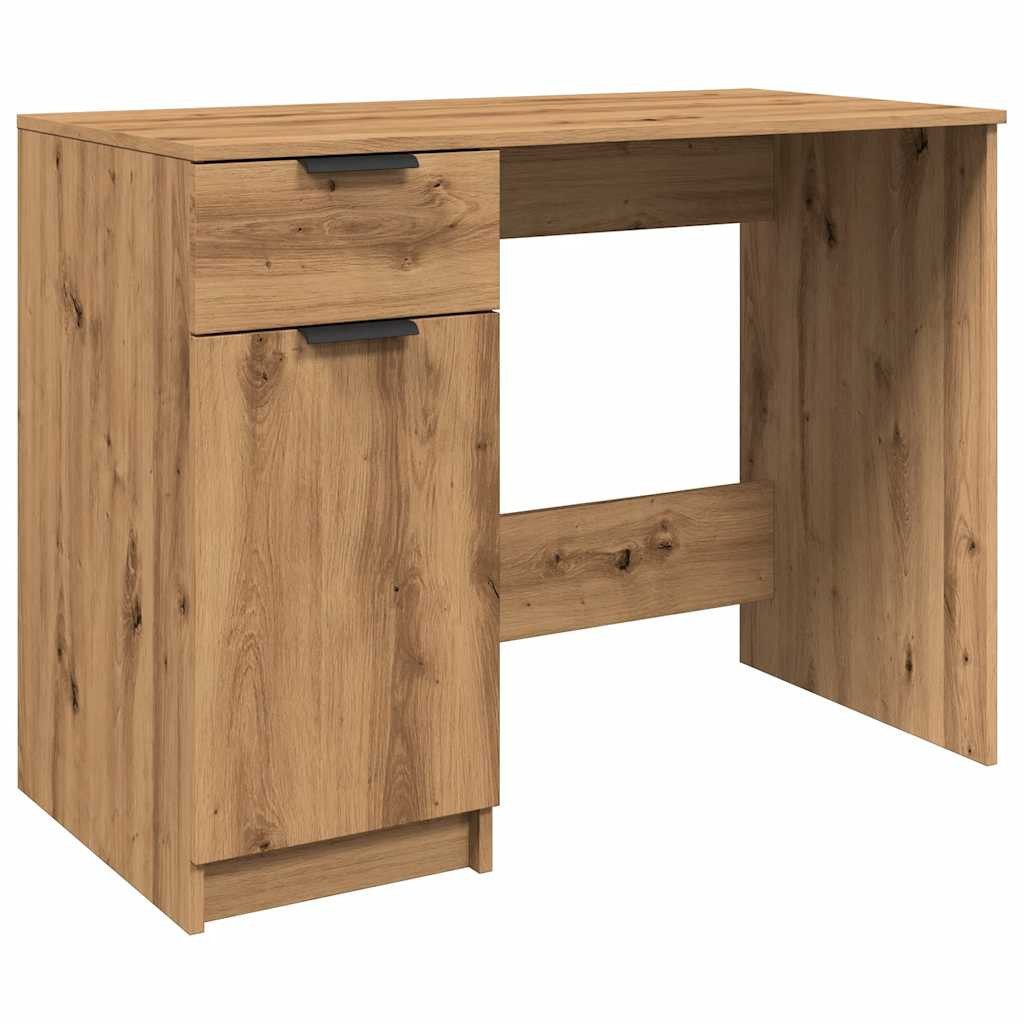 vidaXL Schreibtisch NA Schreibtisch Artisan-Eiche 100x50x75 cm Spanplatte