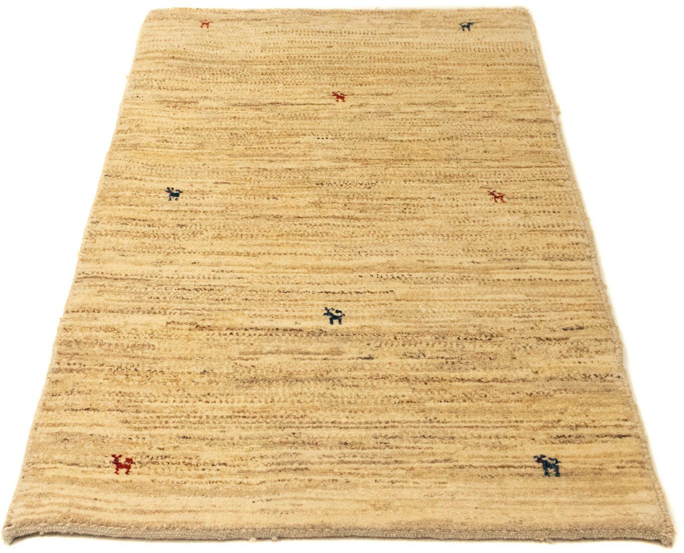 Wollteppich »Gabbeh Teppich handgeknüpft natur«, morgenland, rechteckig, Höhe 18 mm, handgeknüpft-Otto
