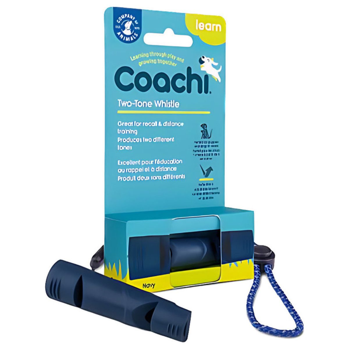 Coachi Hundepfeife Hundepfeife "Two-Tone Whistle" marineblau