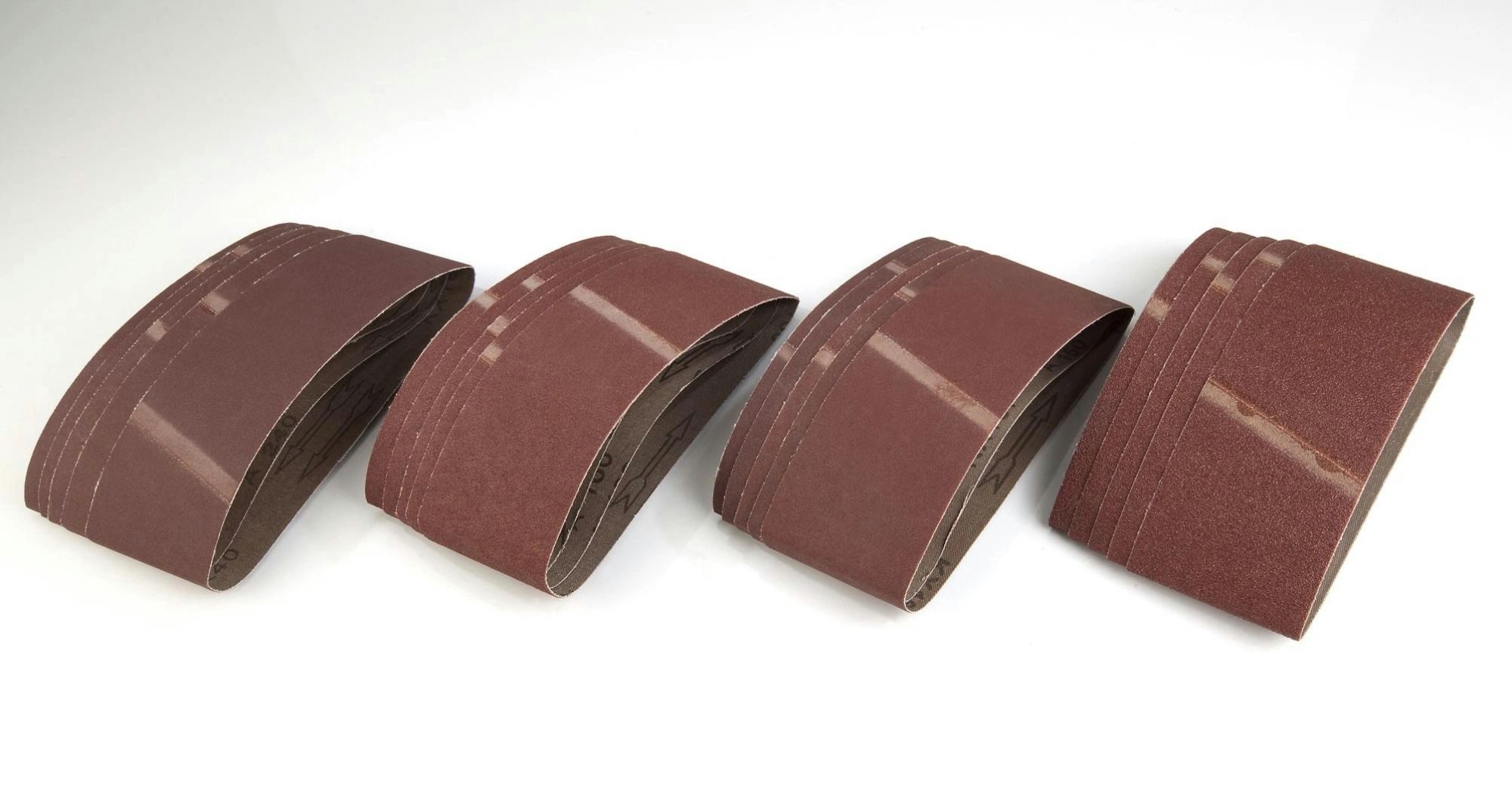 Westfalia Werkzeug Schleifband Schleifband-Set 75 x 457 mm, 20-teilig