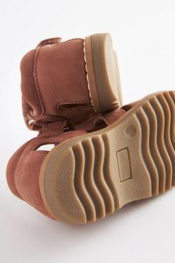Next Geschlossene Ledersandalen mit Klettverschluss Sandale (1-tlg)