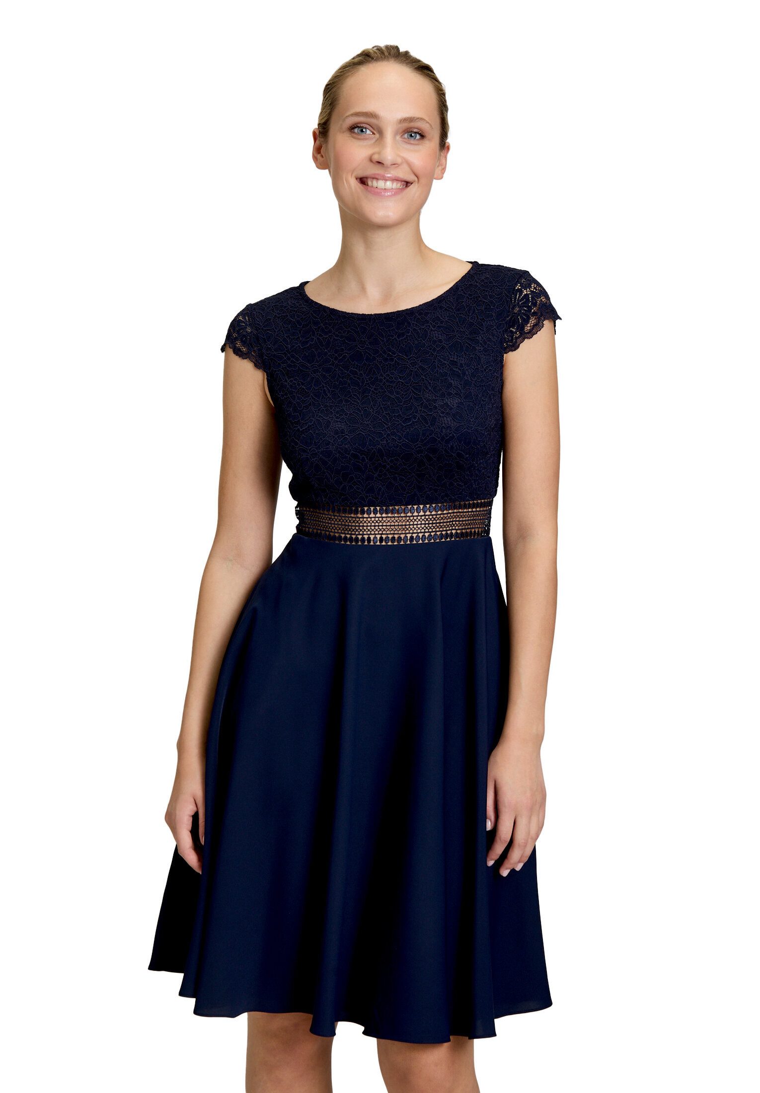 Vera Mont Abendkleid Damen mit Spitze Spitze