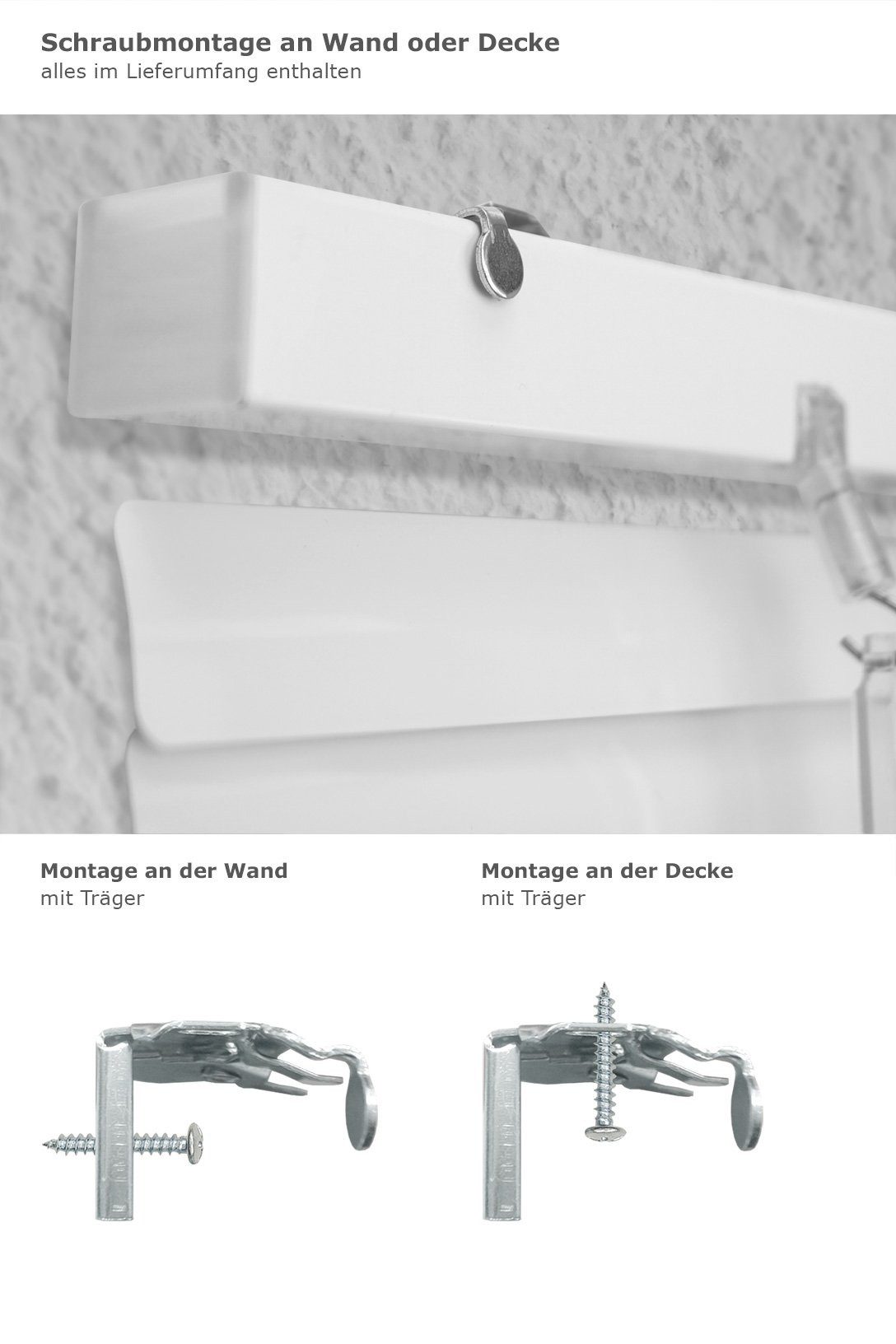 LYSEL® Jalousie alu 25mm, HxB 130x50cm – Bild 3 von 5