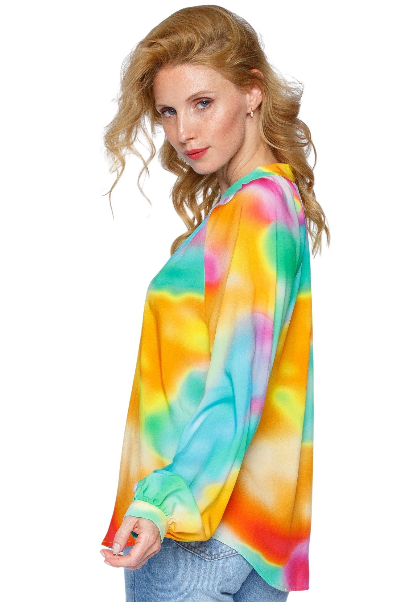 Emily Van Den Bergh Schlupfbluse Damenbluse 8237