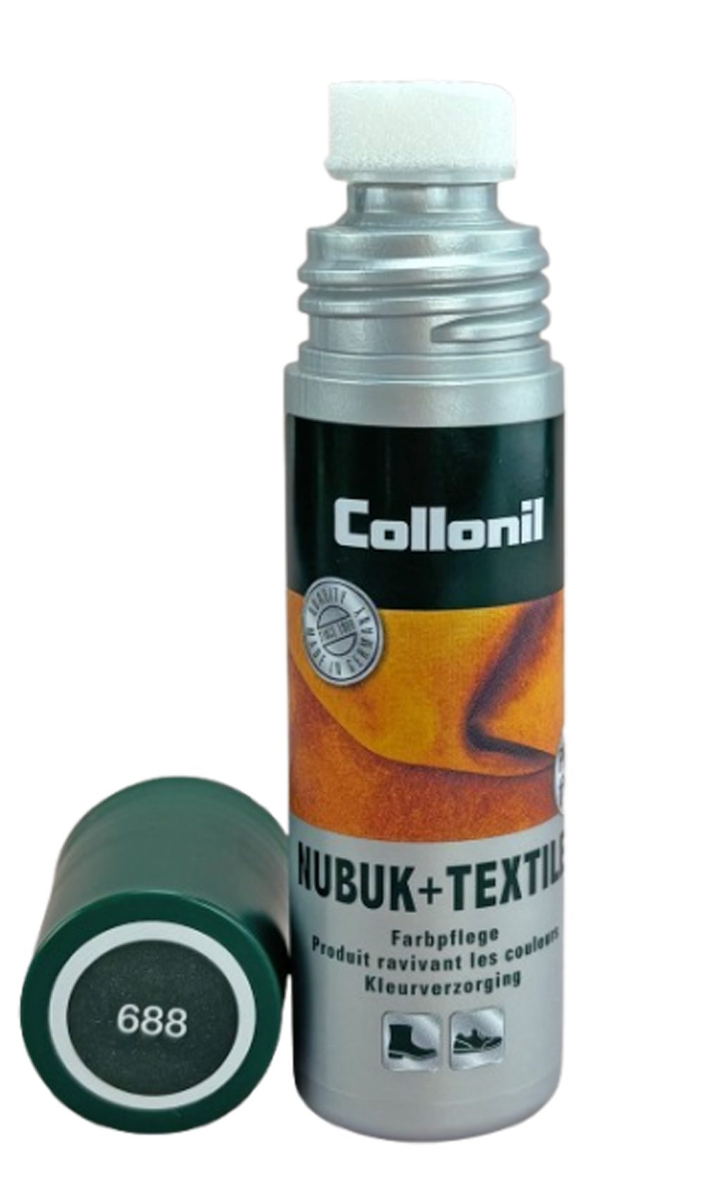 Collonil Nubuk + Textile - Flüssigpflege für Rauleder, Wildleder und Leinen Schuhcreme
