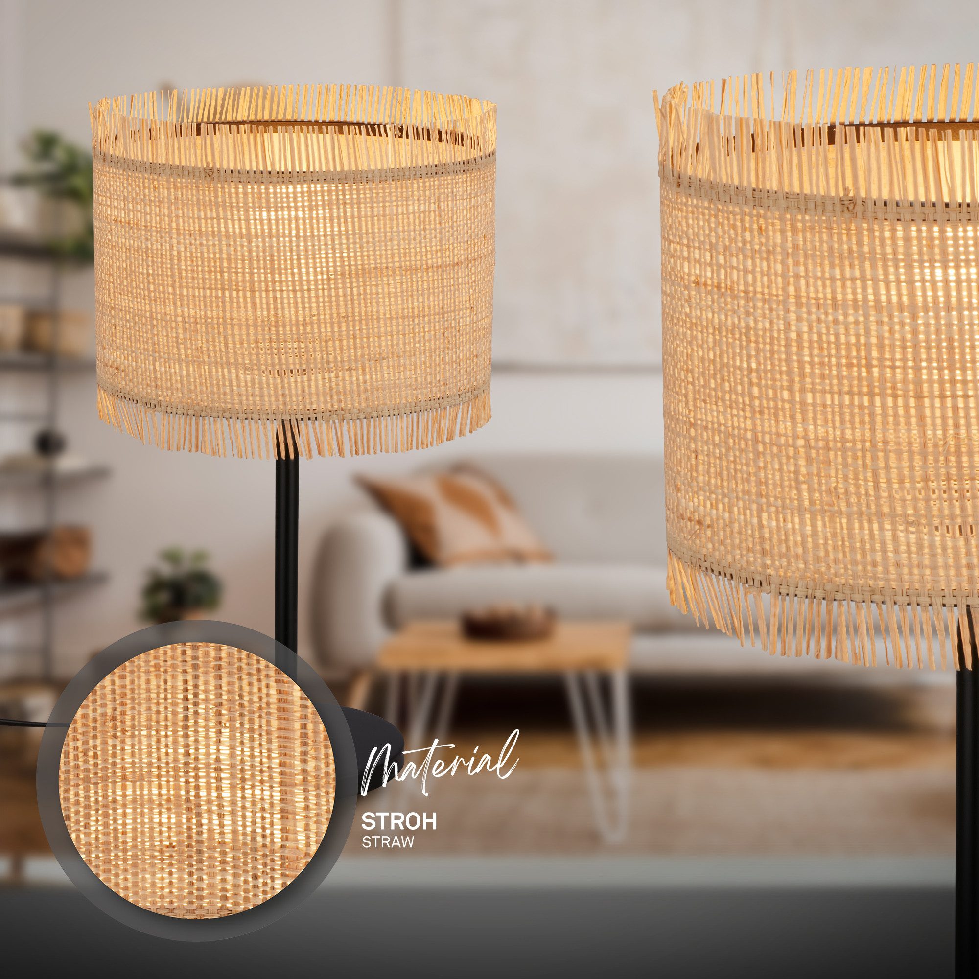 Briloner Leuchten Tischleuchte LED Tischlampe Kommodenlampe günstig online kaufen