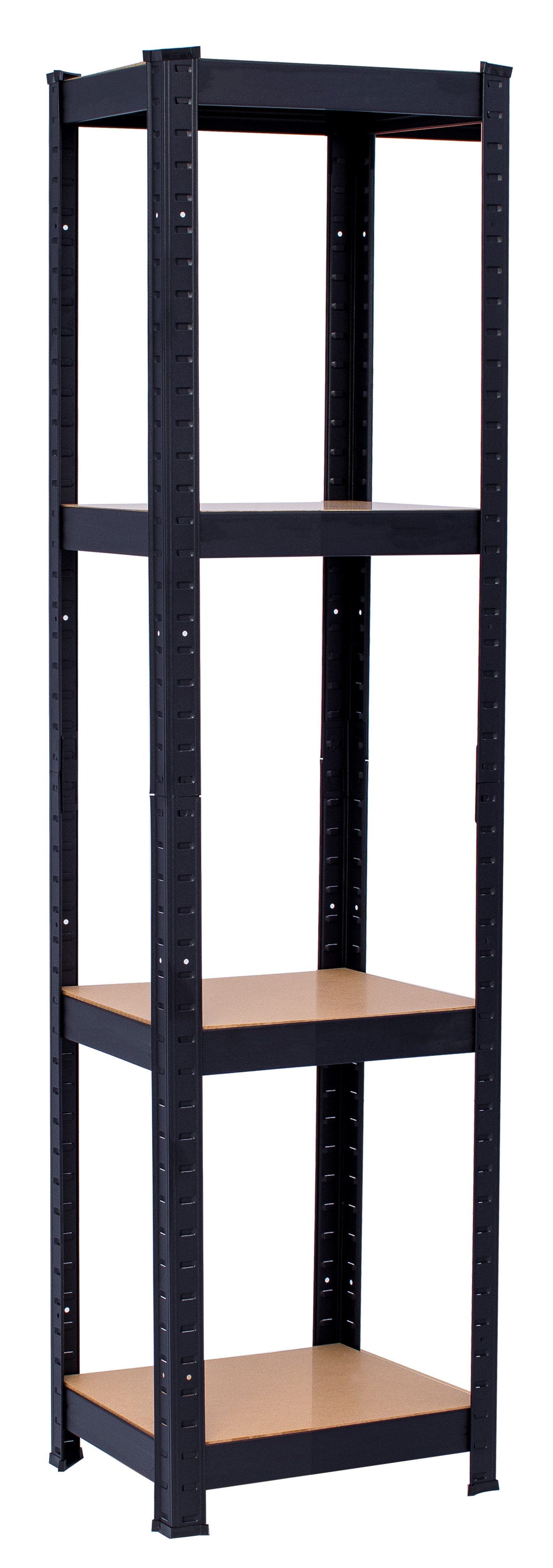 SCHULTE Regalwelt Schwerlastregal mit 4 MDF-Böden, 180x50x50 cm (HxBxT), 15 günstig online kaufen