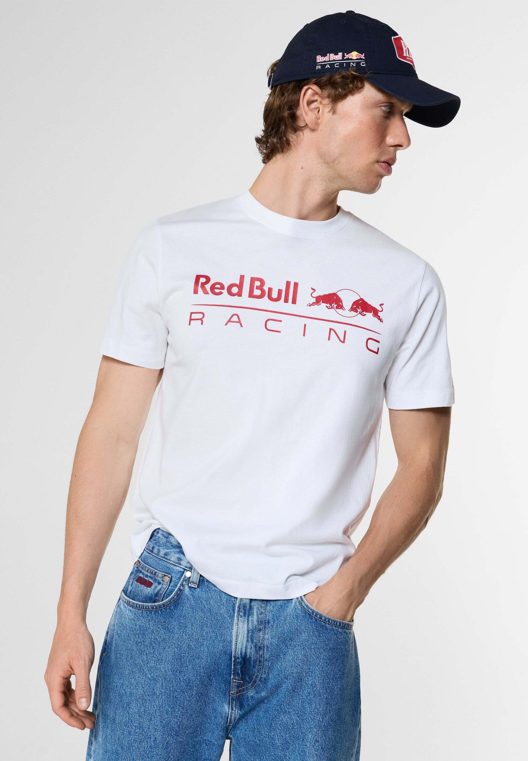 Red Bull Racing x Pepe Print-Shirt print t-shirt TEAM LOGO TEE
