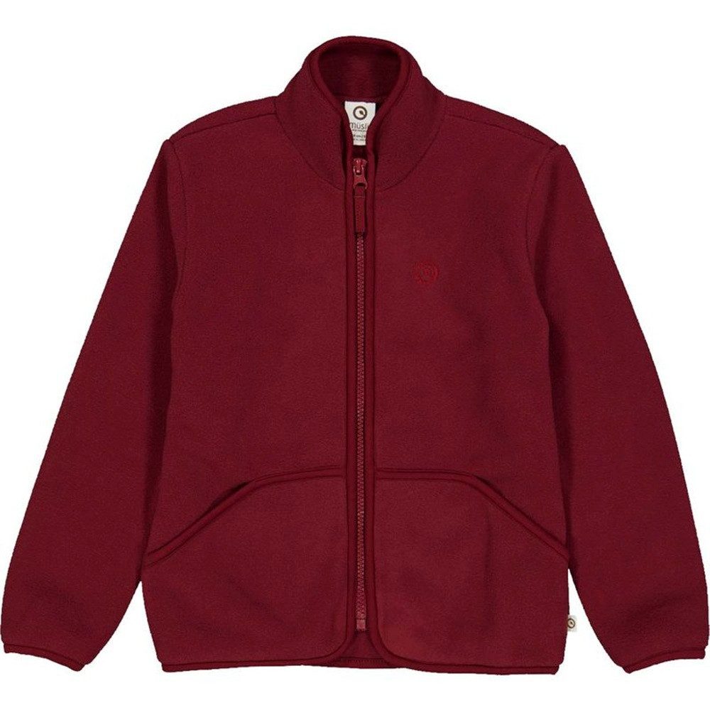 Müsli by GREEN COTTON Fleecejacke Fleecejacke mit Stehkragen