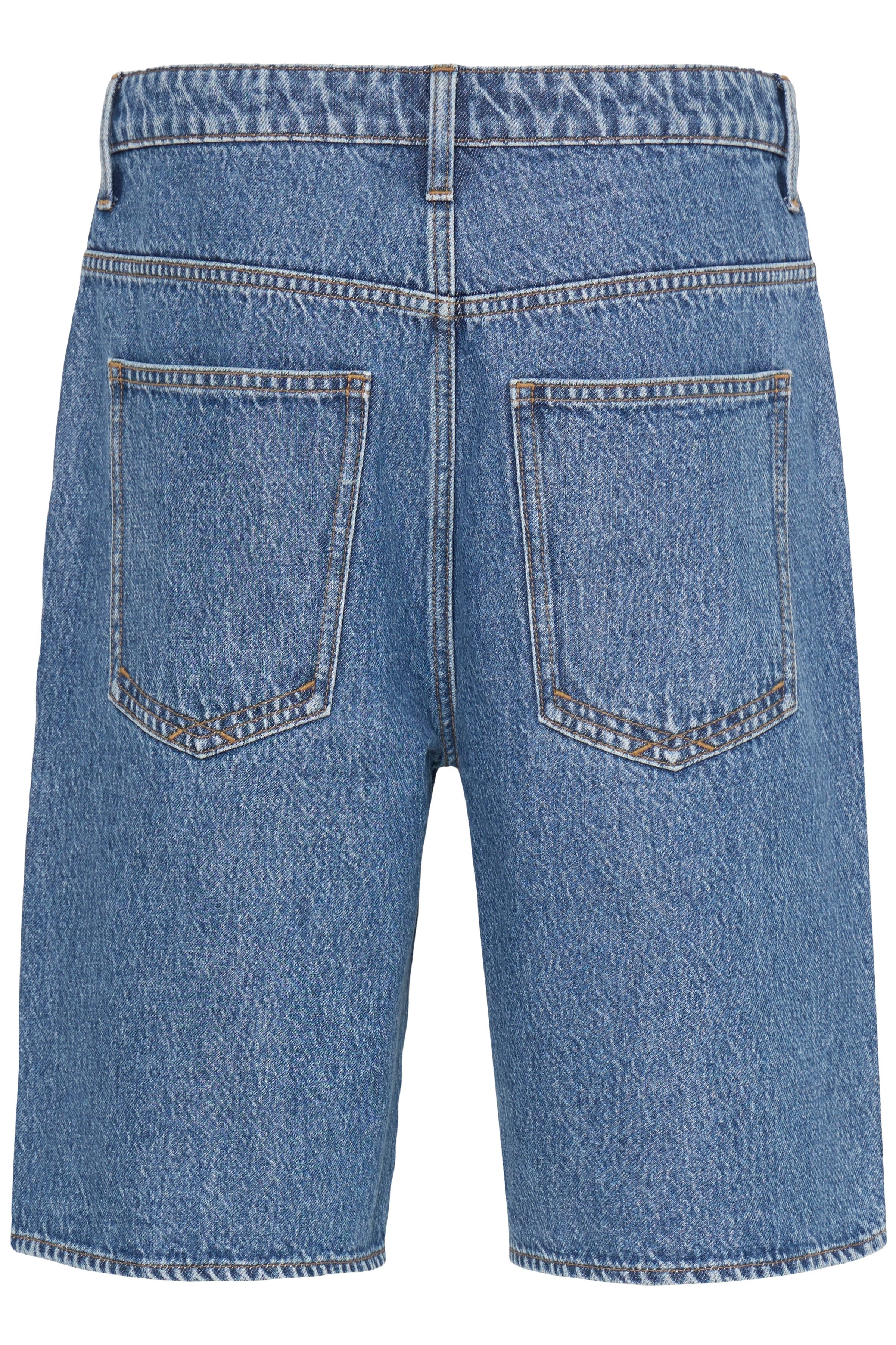 Blend Jeansbermudas BHBREEZE LOOSE DENIMSHORTS Loose Fit, knielange Schnittform, aus Baumwolle – Bild 5 von 5