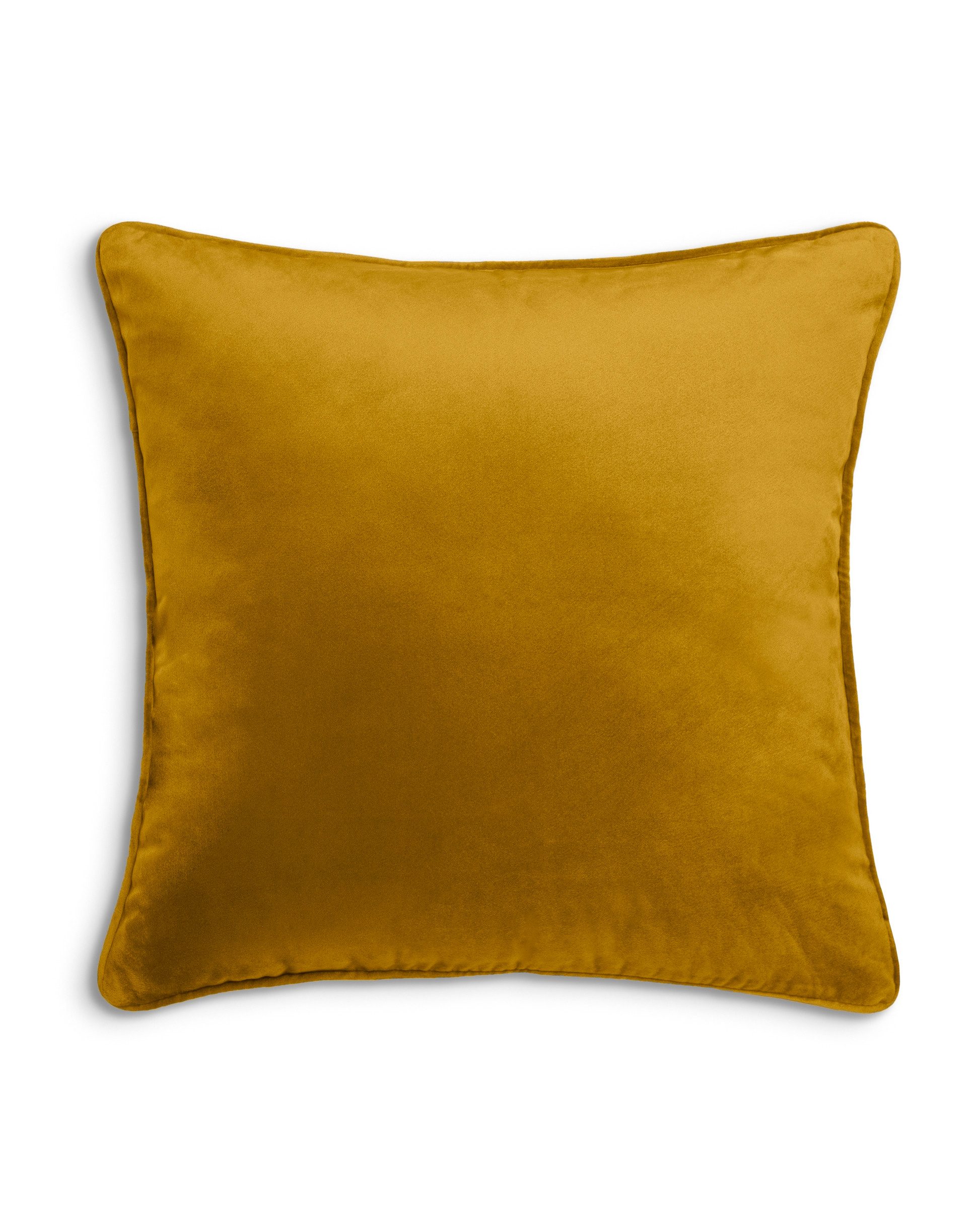 YELLOW Bettüberwurf Velours Original Dekokissen 48x48 Amber Gold Dekokissen 48x48 Amber-G, Dekokissen Подушки Sofakissen