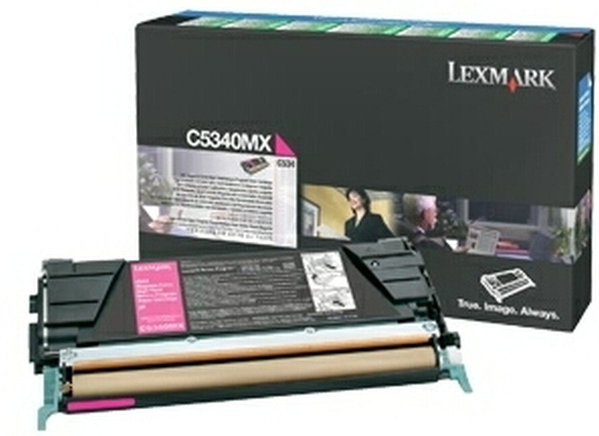 Lexmark Tonerpatrone Toner Original Lexmark C5340MX magenta
