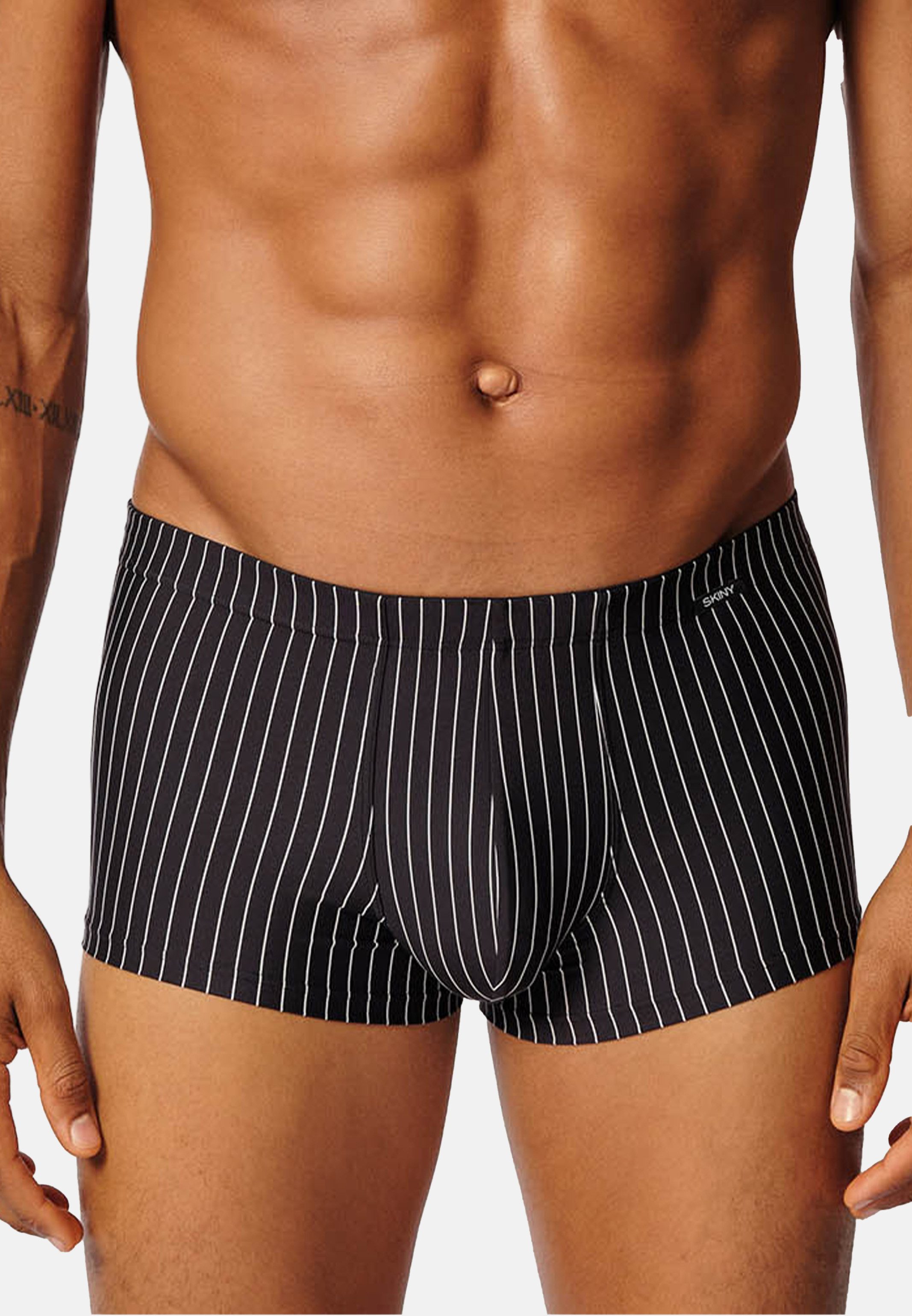 Skiny Retro Boxer 2er Pack Basic (Spar-Set, 2-St) Retro Short / Pant - ohne günstig online kaufen