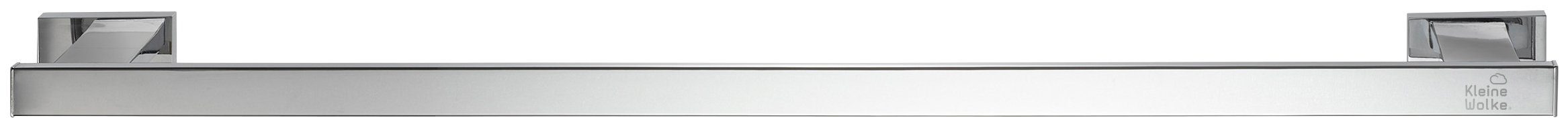 Kleine Wolke Handtuchstange Meo, Länge: 60 cm, ca. Edelstahl