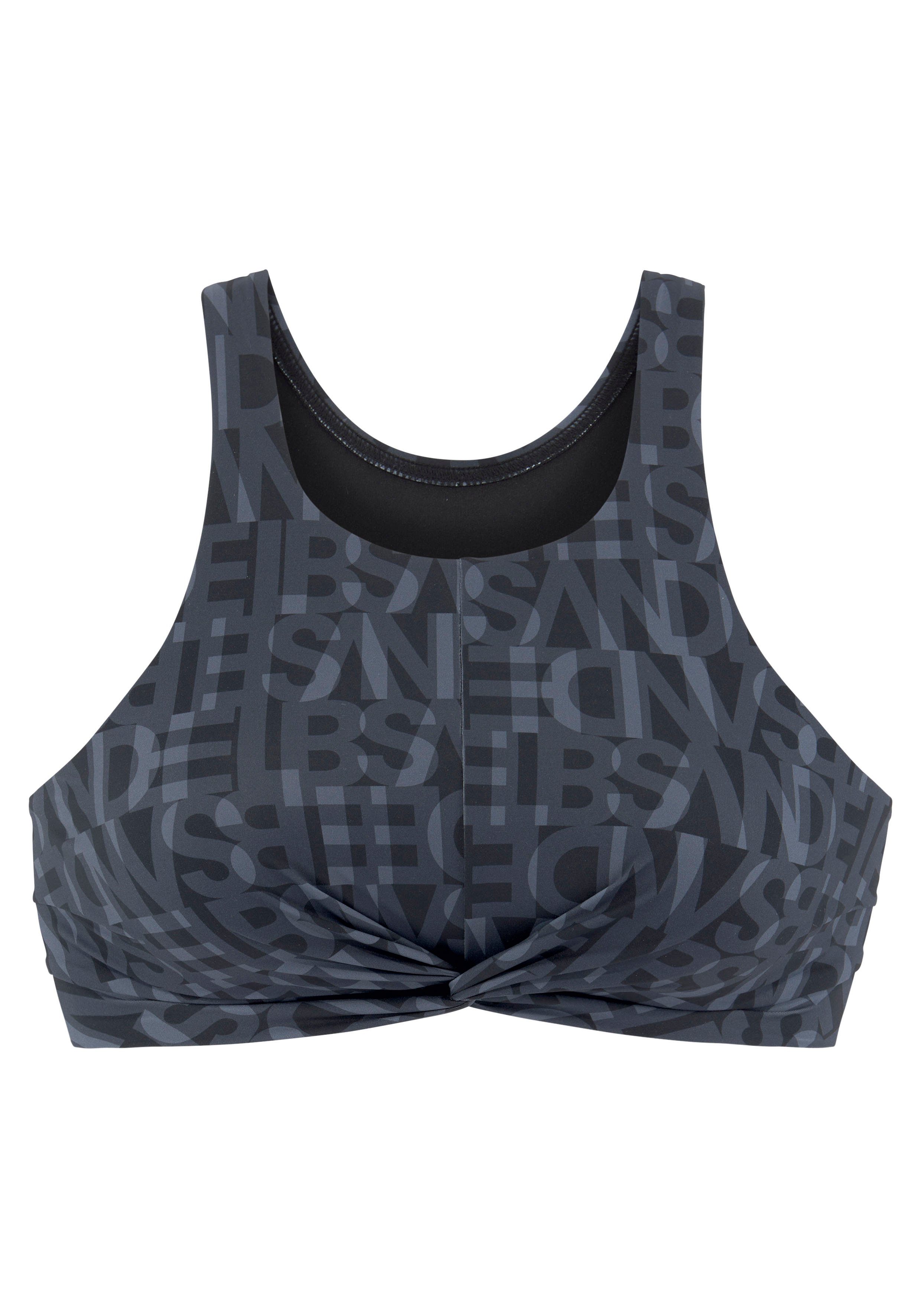 Elbsand Crop-Bikini-Top Letra, mit tollem Wording günstig online kaufen