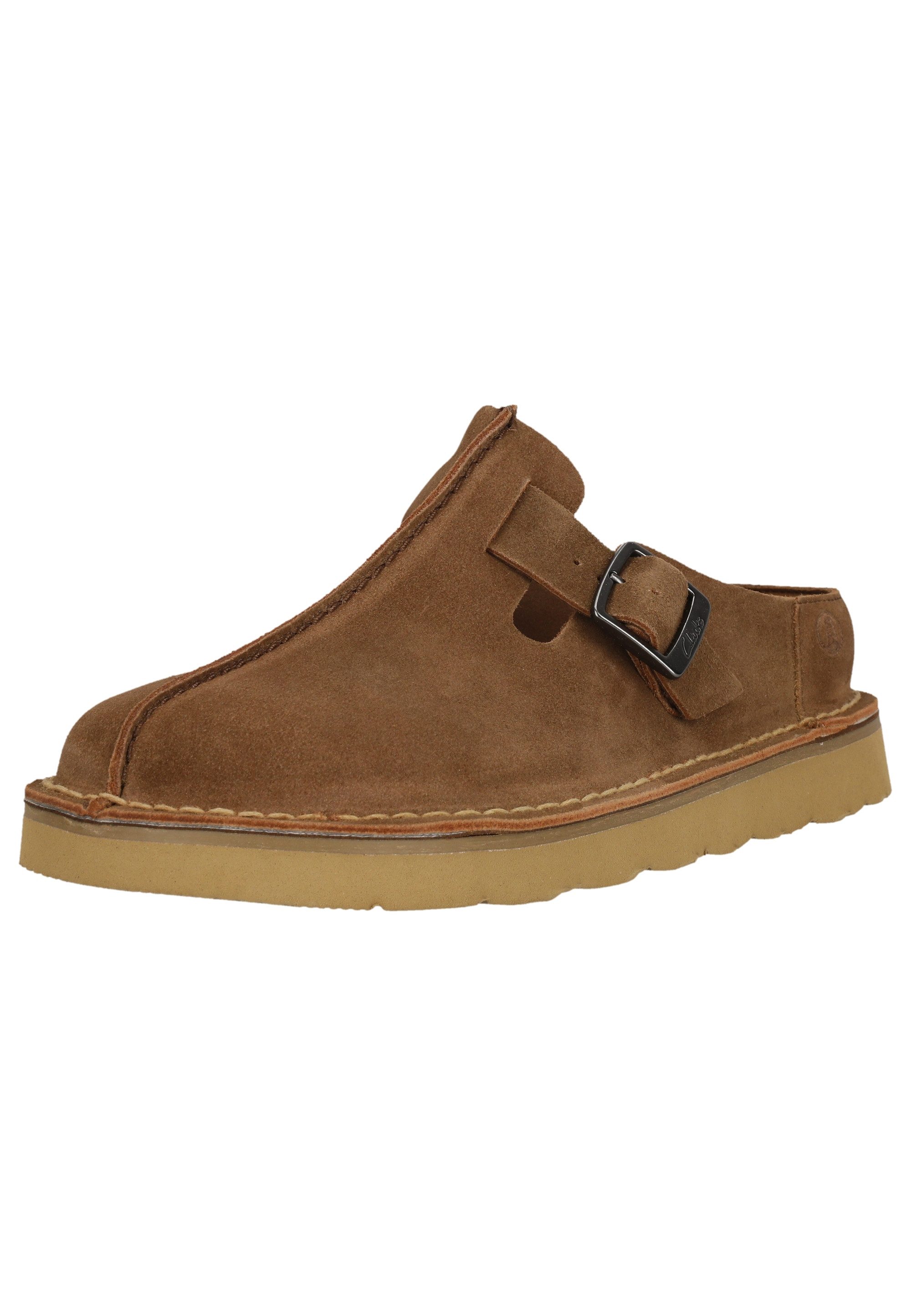 Clarks Solsbury Mule Slipper mit superweichem Fußbett