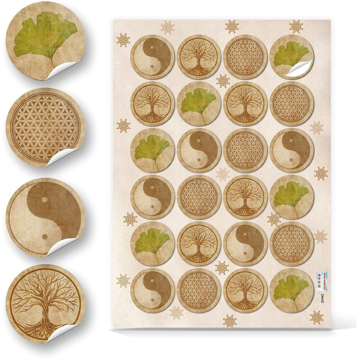 Logbuch-Verlag Dekofigur Großes Aufkleber Set - günstig online kaufen