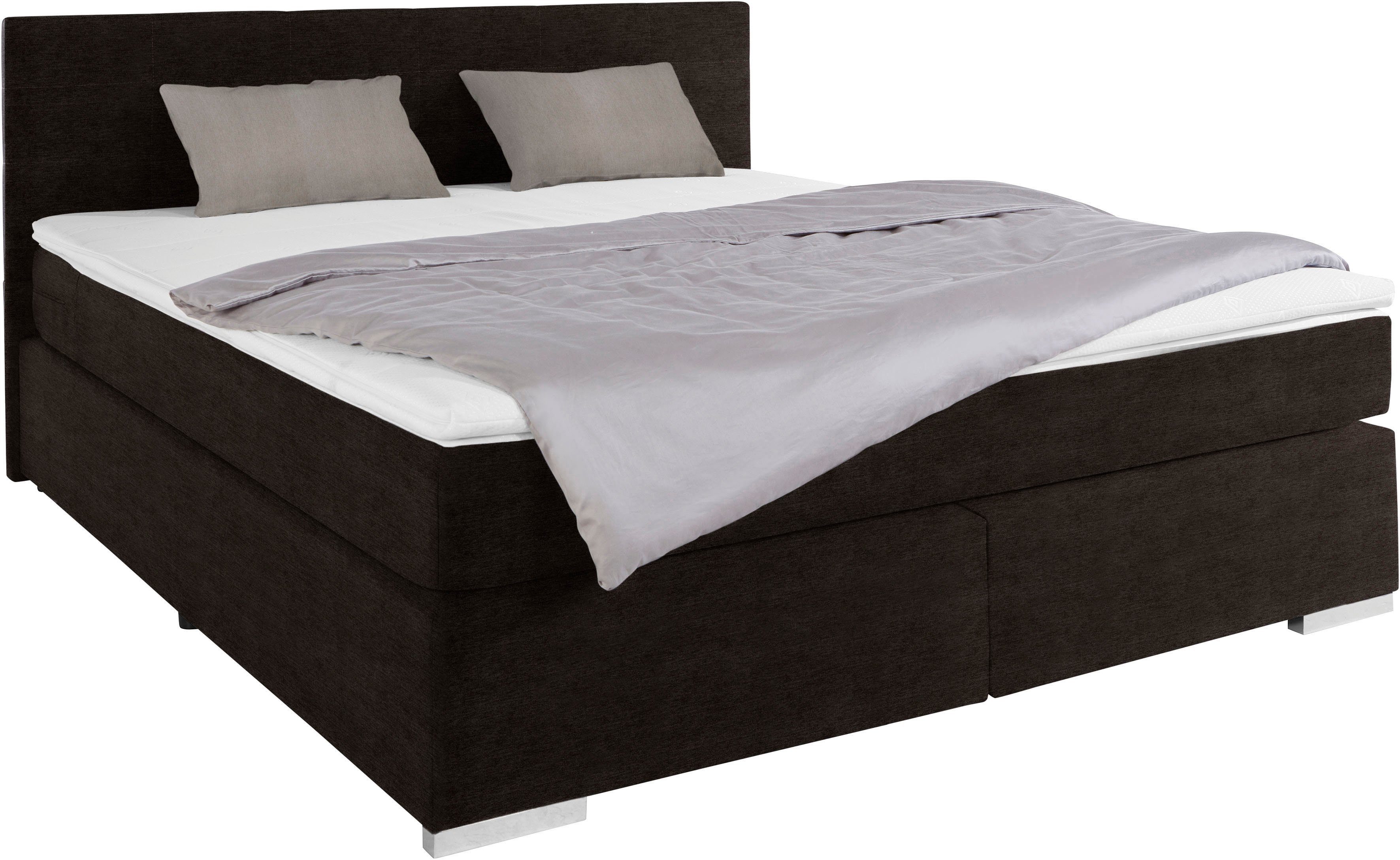 COTTA Boxspringbett Simba, Topseller! wahlweise mit oder ohne Matratze und Topper bestellbar. Reduzierter Preis € 849,99. Unverbindliche Preisempfehlung € 1.876,00