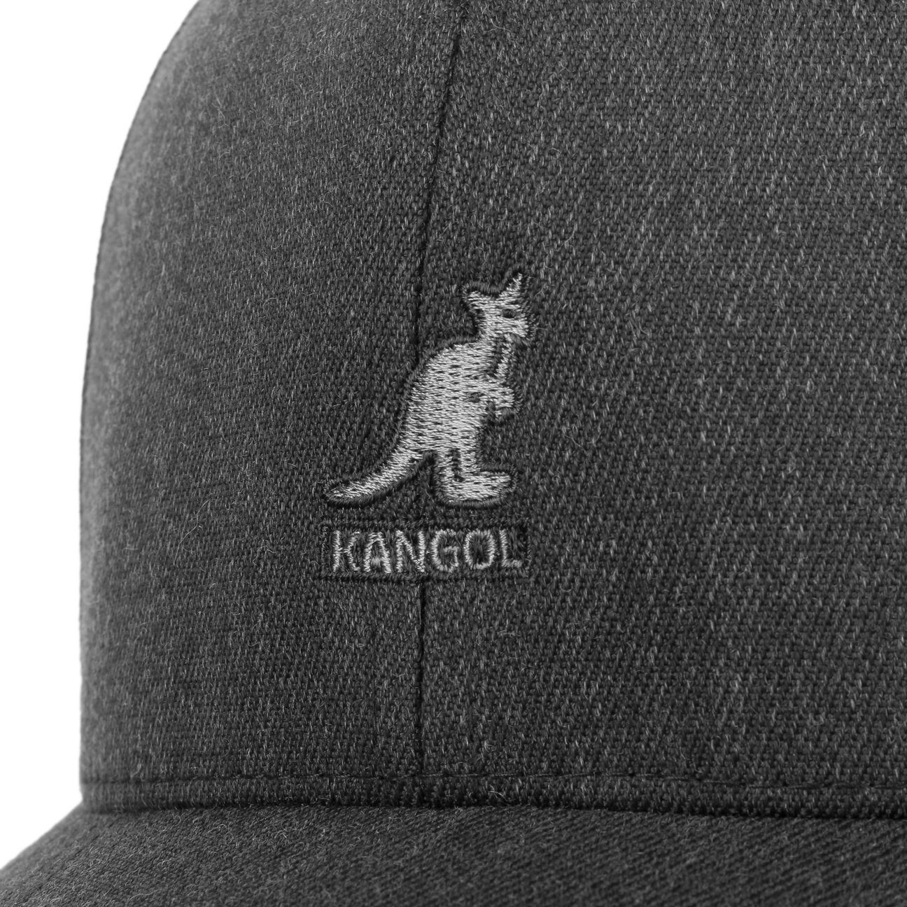 geschlossen Cap Baseballcap dunkelgrau Hinten (1-St) Kangol Baseball