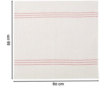 ZOLLNER Reinigungstücher (80% Polyacryl / 20% Polyester, 55x60 cm, Set, 55 x 60 cm, 80% Polyacryl / 20% Polyester, vom Hotelwäschespezialisten)
