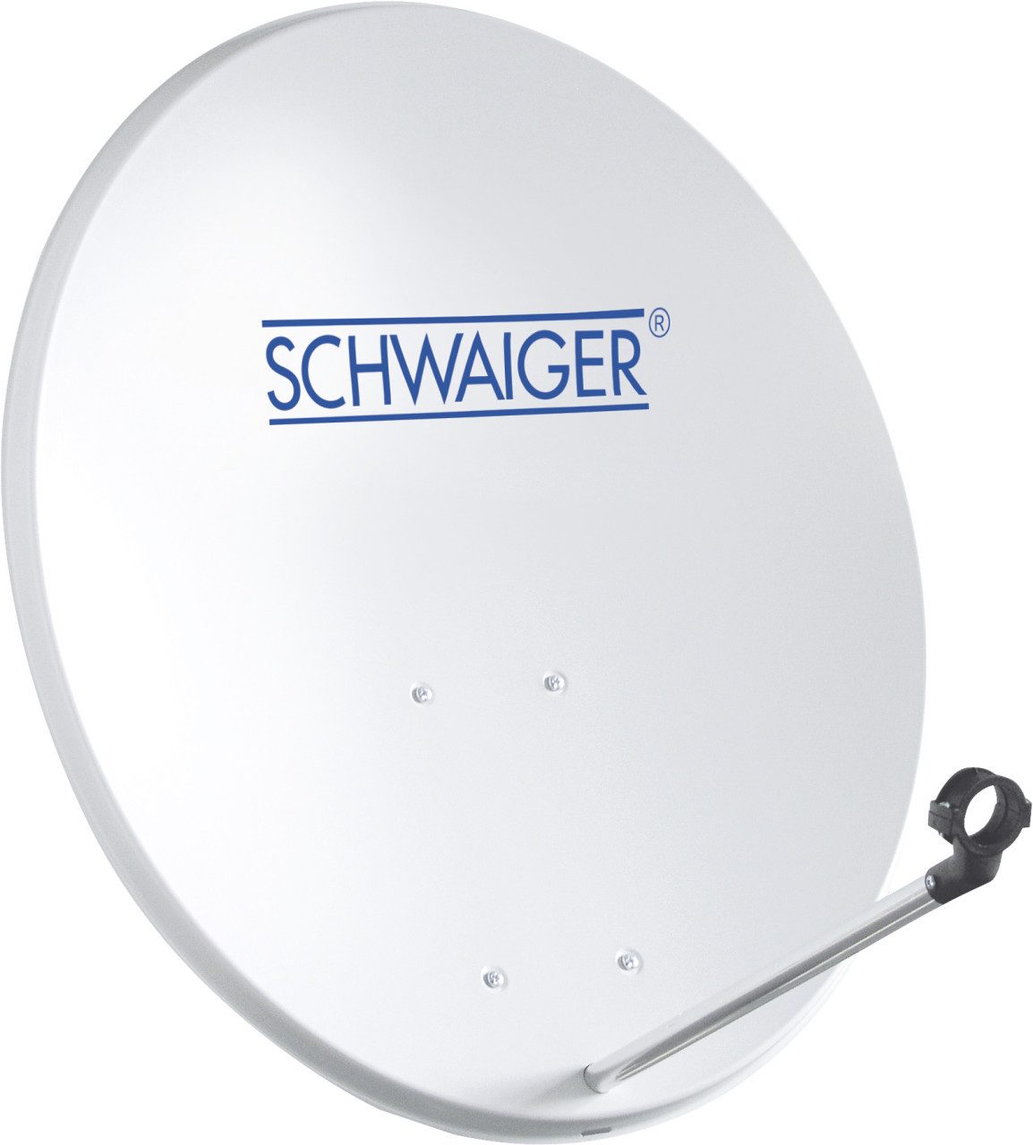 Schwaiger Schwaiger Satellitenspiegel Stahl Offset Antenne Ø Camping Sat-Anlage